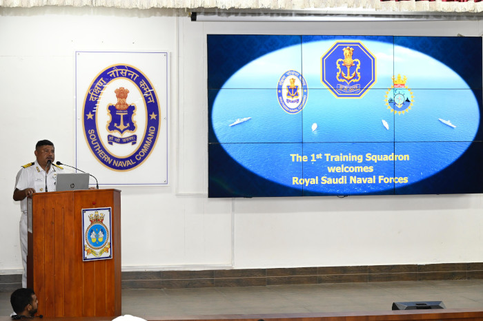 Royal Saudi Naval Forces (RSNF) Trainees Join First Training Squadron (1TS) for Afloat Attachment
