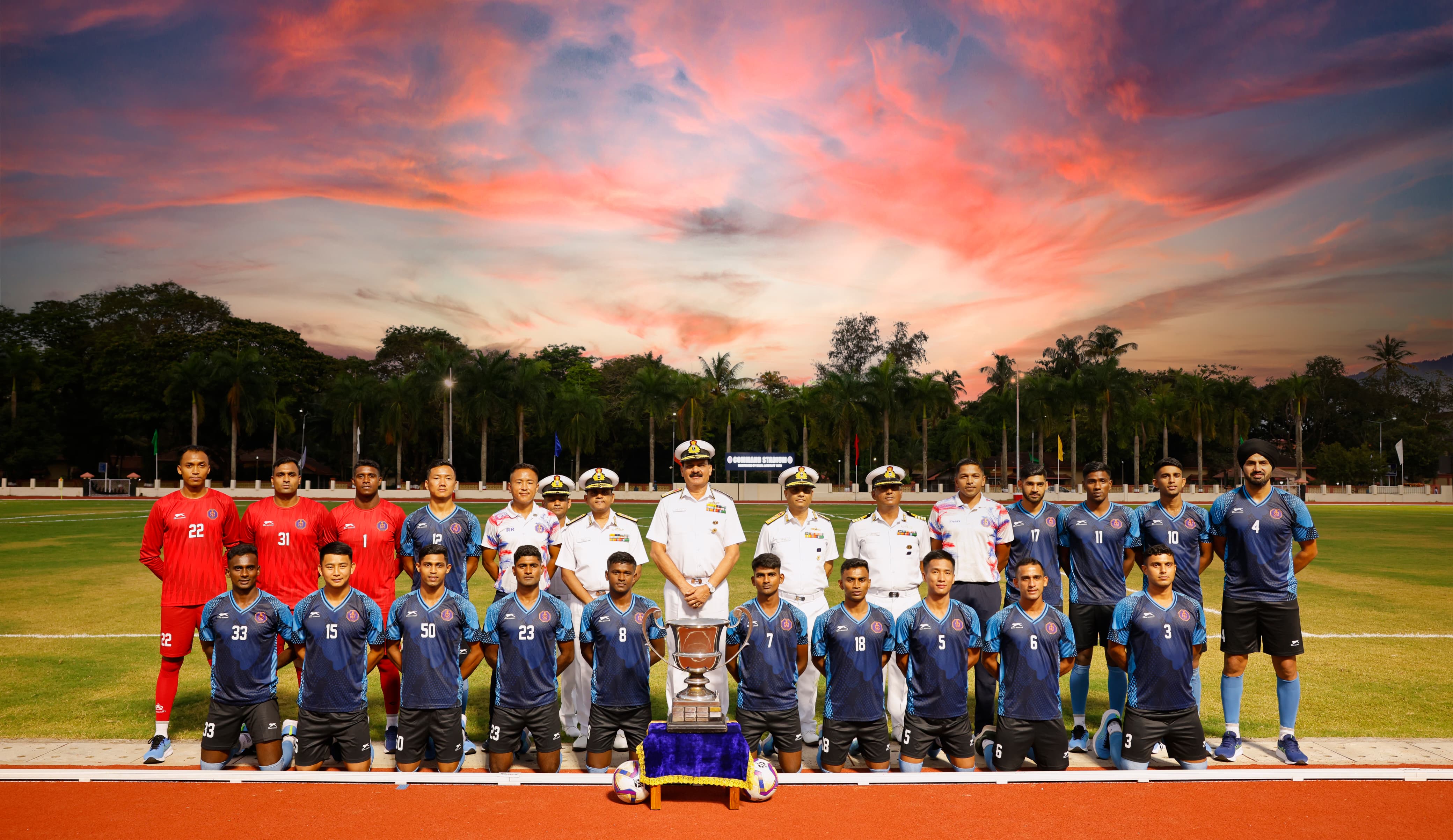 Admiral Dinesh K Tripathi, Chief of The Naval Staff Visits Southern Naval Command