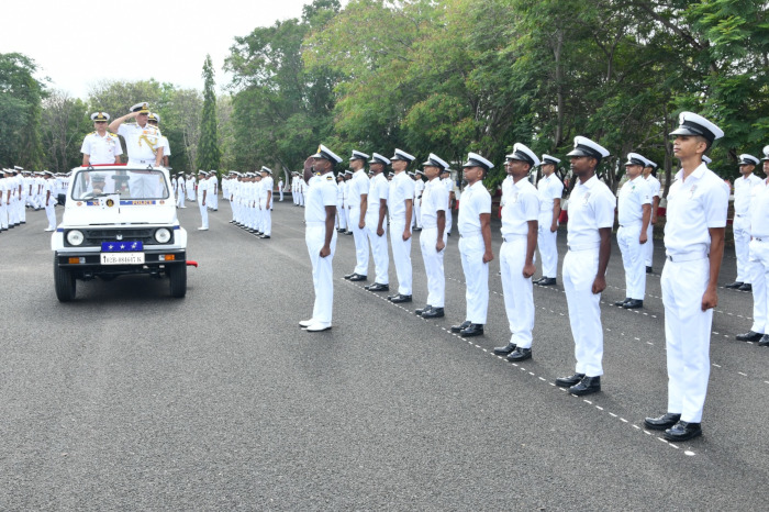 Naval Pilots Passing Out Parade at INS Rajali