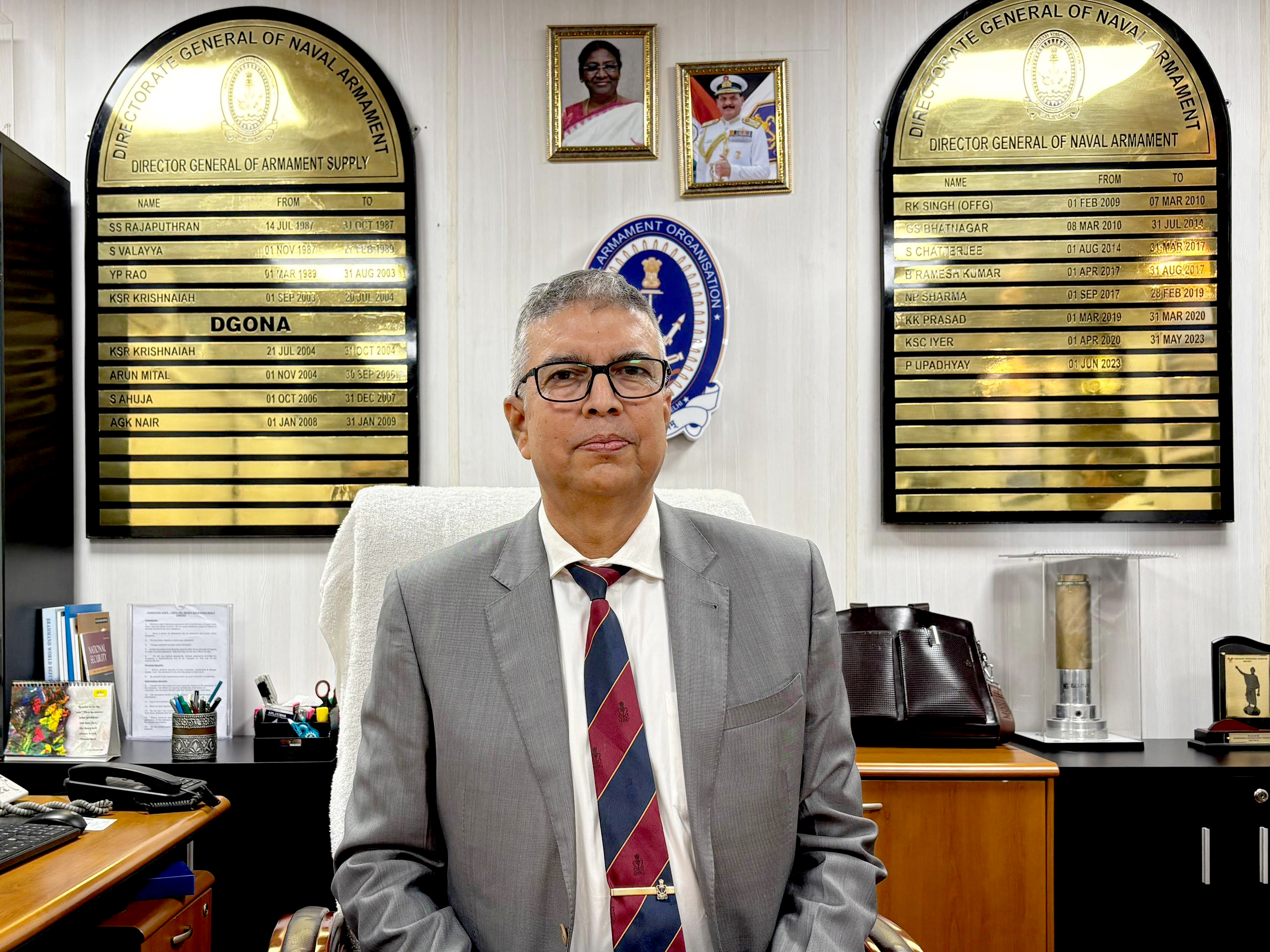SHRI B.P. SINGH, TAKES OVER AS DIRECTOR GENERAL OF NAVAL ARMAMENT