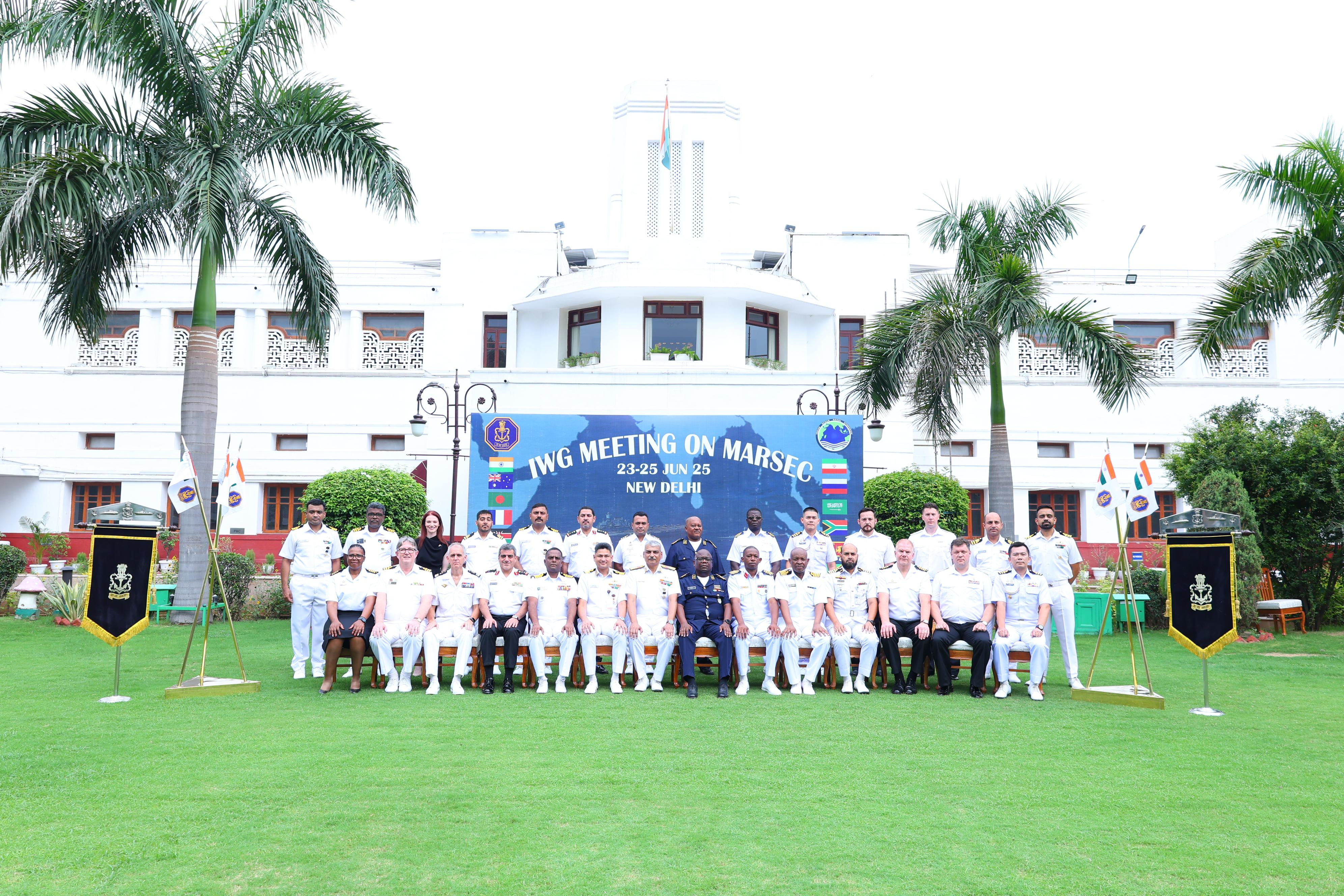 INDIAN NAVY HOSTS IONS WORKING GROUP MEETING ON MARITIME SECURITY