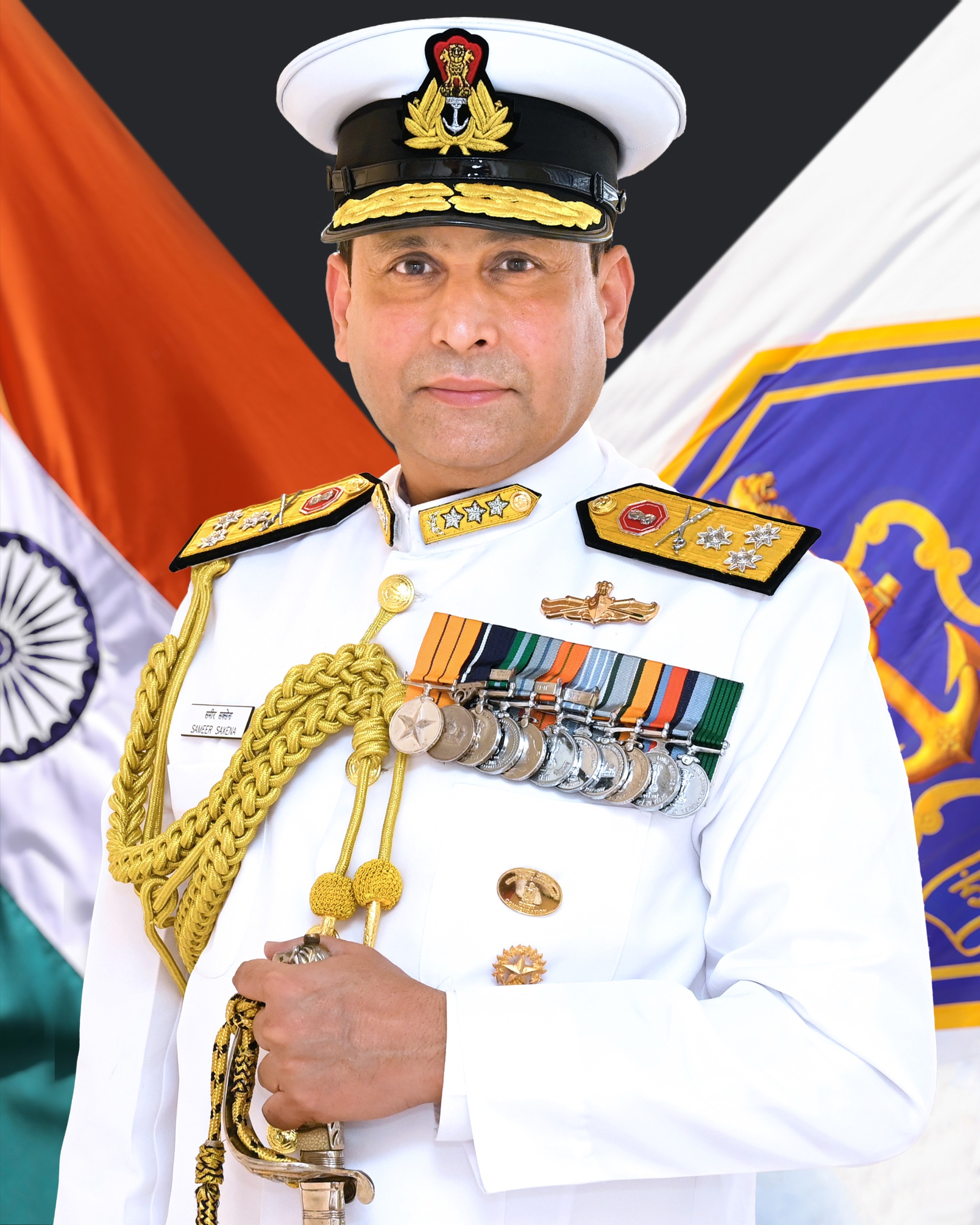  VICE ADMIRAL SAMEER SAXENA, AVSM, NM TAKES OVER AS THE FLAG OFFICER COMMANDING-IN-CHIEF, SOUTHERN NAVAL COMMAND