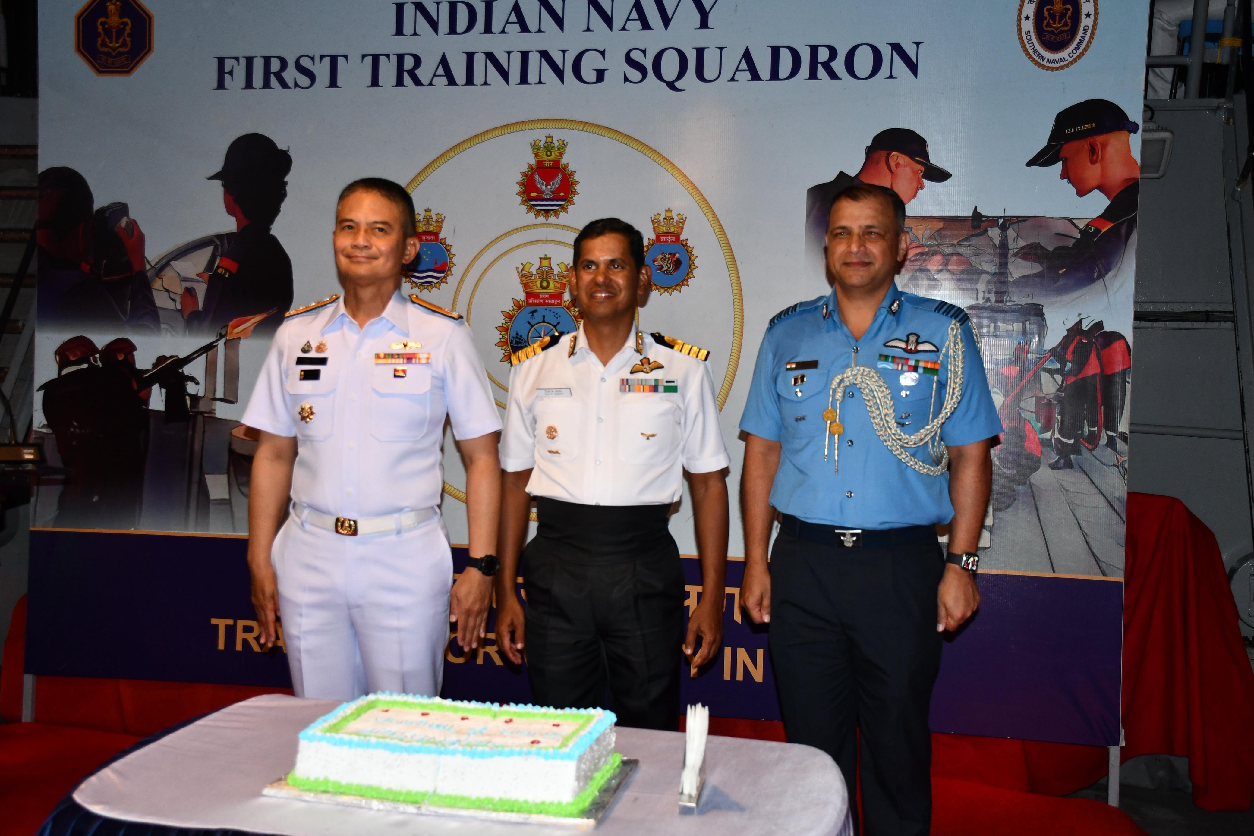 INDIAN NAVY’S FIRST TRAINING SQUADRON CONCLUDES VISIT TO PHUKET DEEP SEA PORT, THAILAND