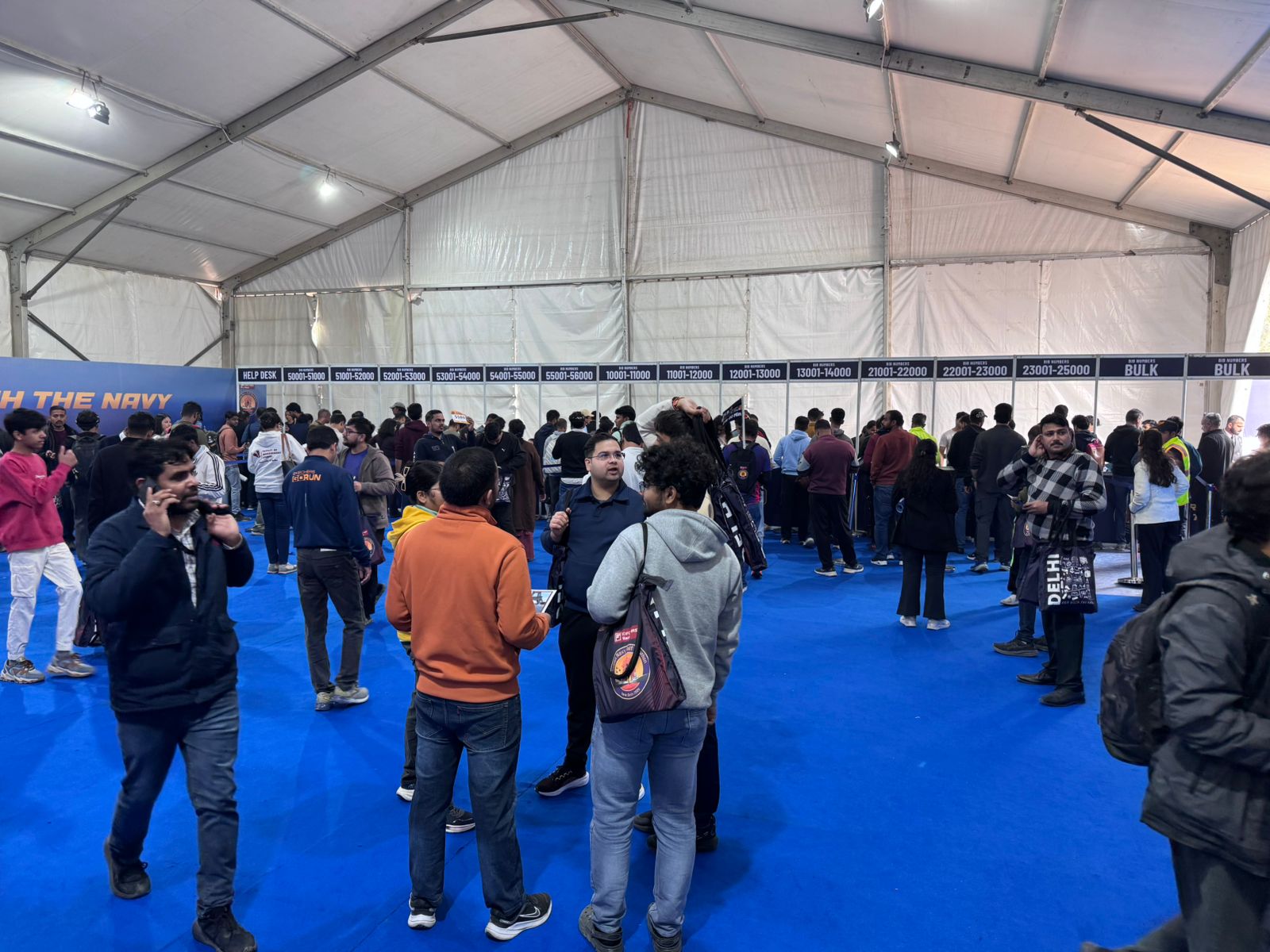  RUN WITH THE NAVY: SECOND EDITION OF INDIAN NAVY HALF MARATHON IN NEW DELHI