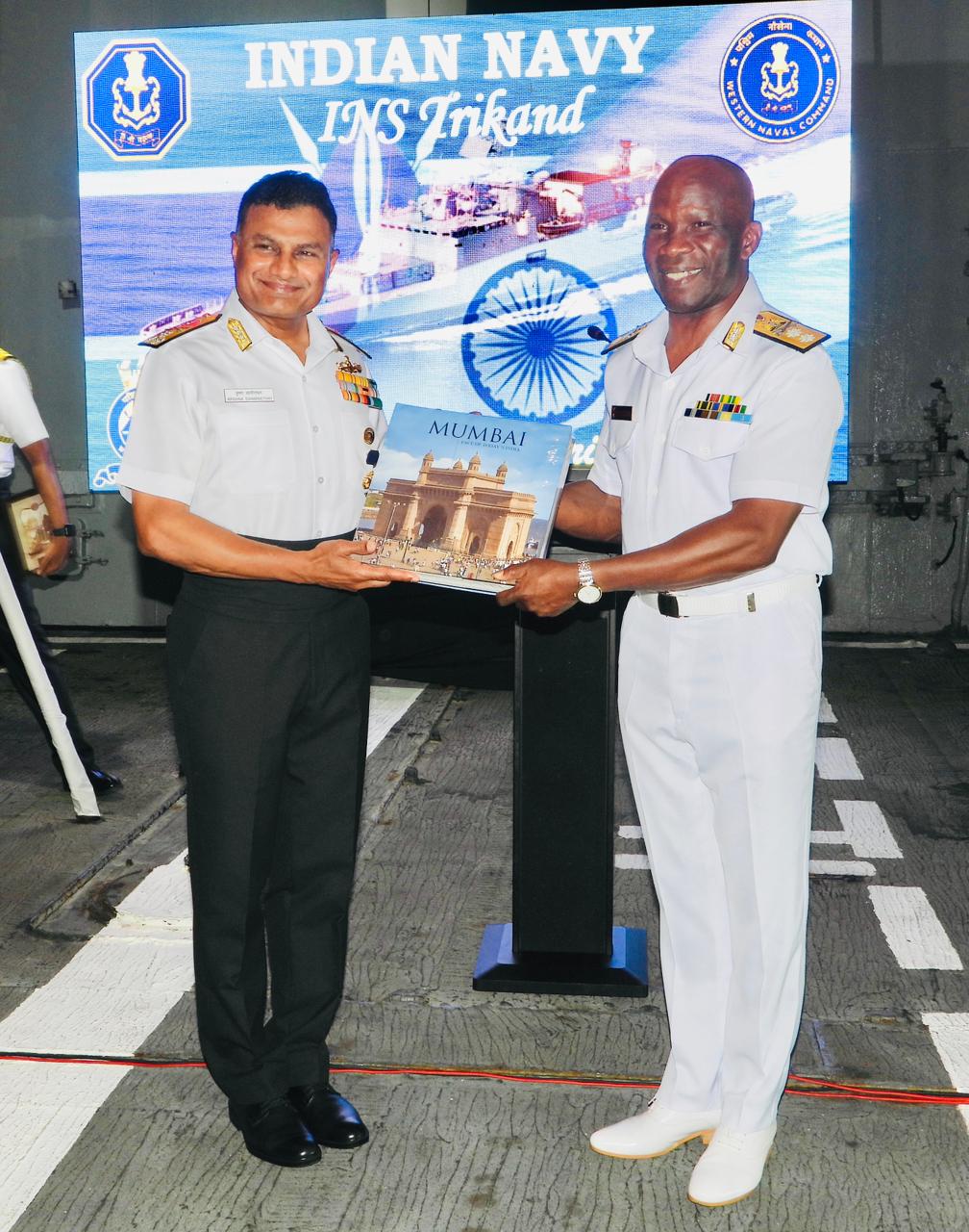 INS TRIKAND CONCLUDES PORT CALL AT MOMBASA, KENYA