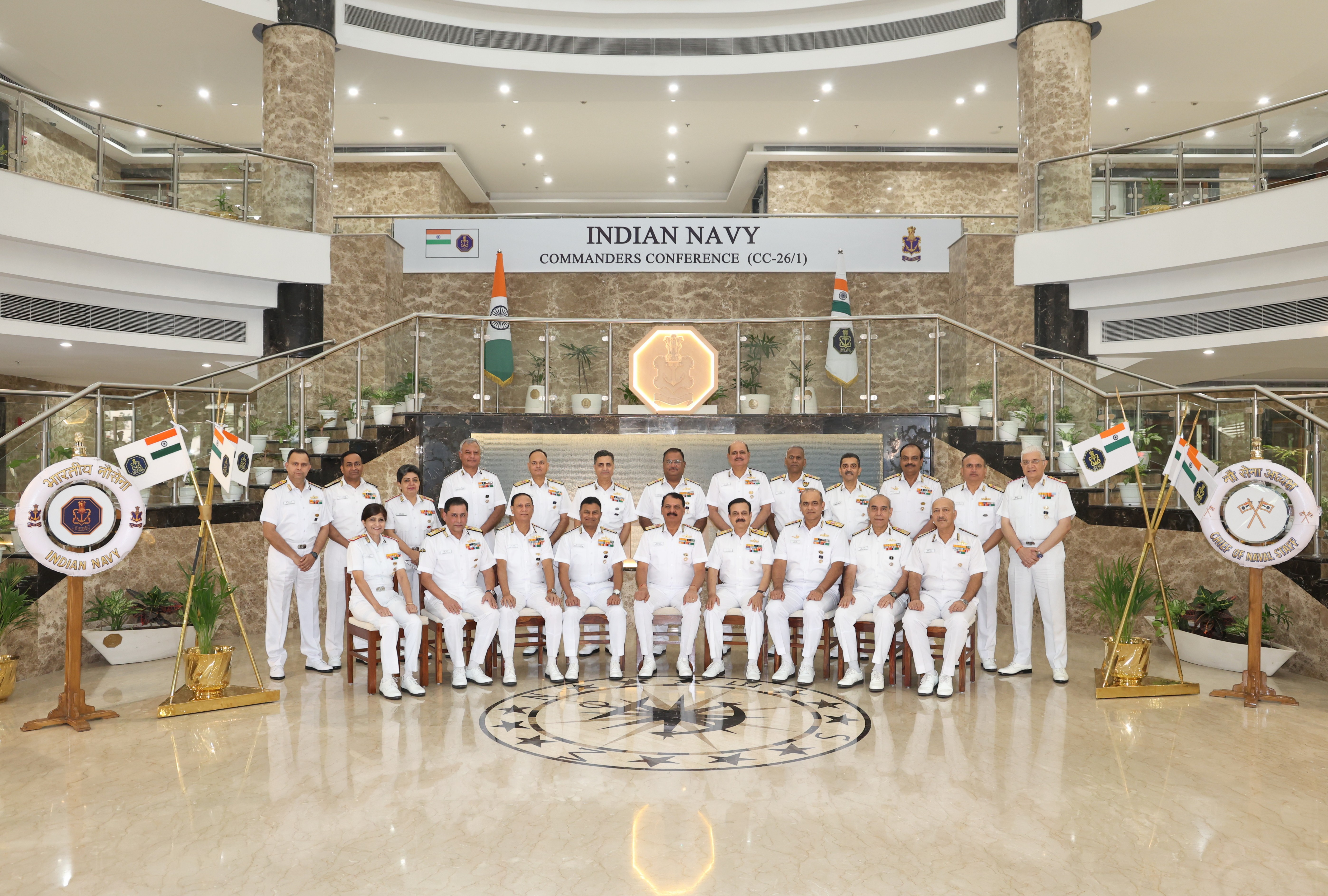 FIRST EDITION OF NAVAL COMMANDERS’ CONFERENCE-2026 COMMENCES AT NAU SENA BHAWAN, NEW DELHI
