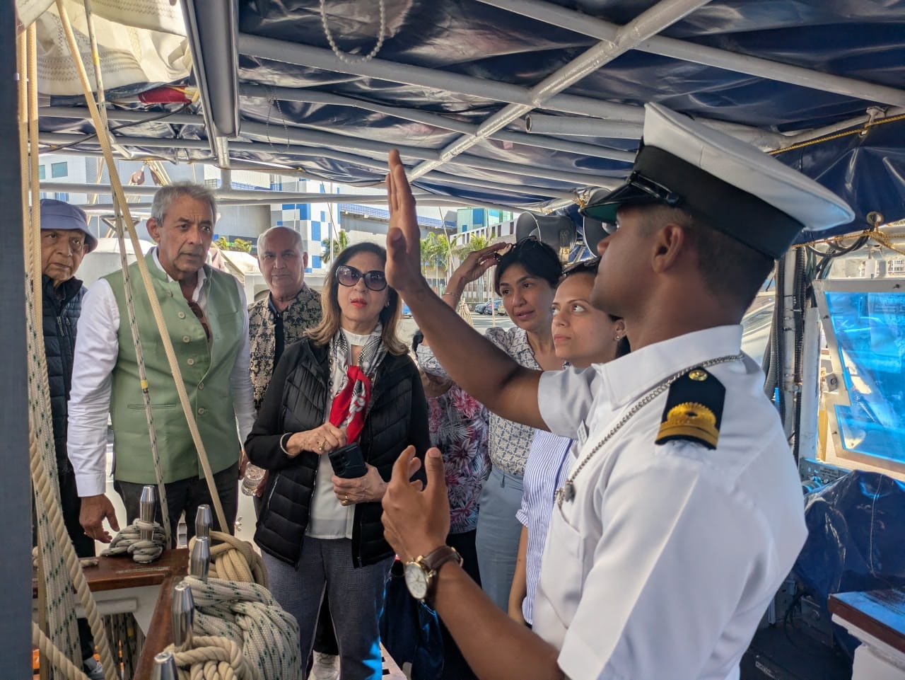  INS SUDARSHINI CONCLUDES PORT CALL AT LAS PALMAS, CANARY ISLANDS