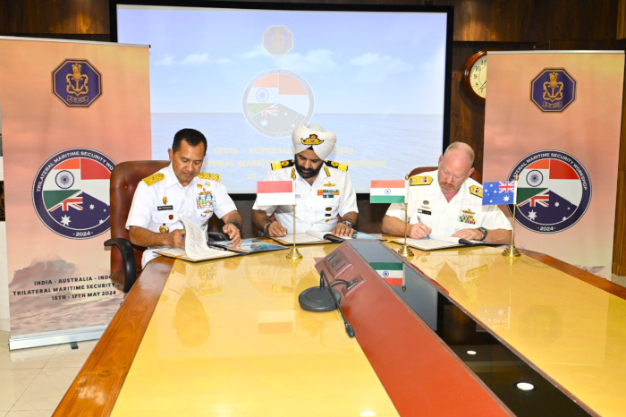 Second India – Australia – Indonesia Trilateral Maritime Security Workshop (TMSW) Conducted at Kochi from 15 – 17 May 24