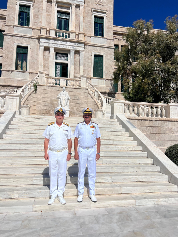 नौसेना प्रमुख की ग्रीस यात्रा के समापन पर प्रेस ब्रीफ