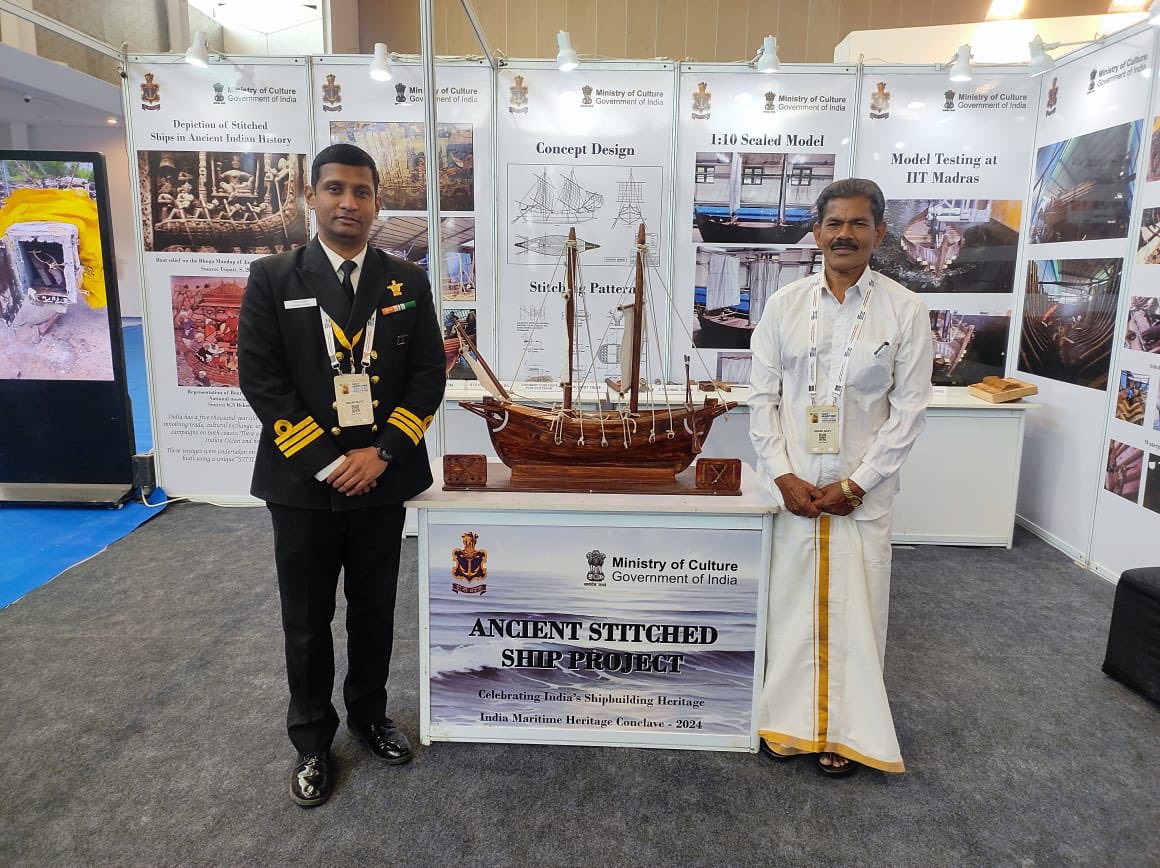 INDIAN NAVY TO INDUCT TRADITIONALLY BUILT ‘ANCIENT STITCHED SHIP’