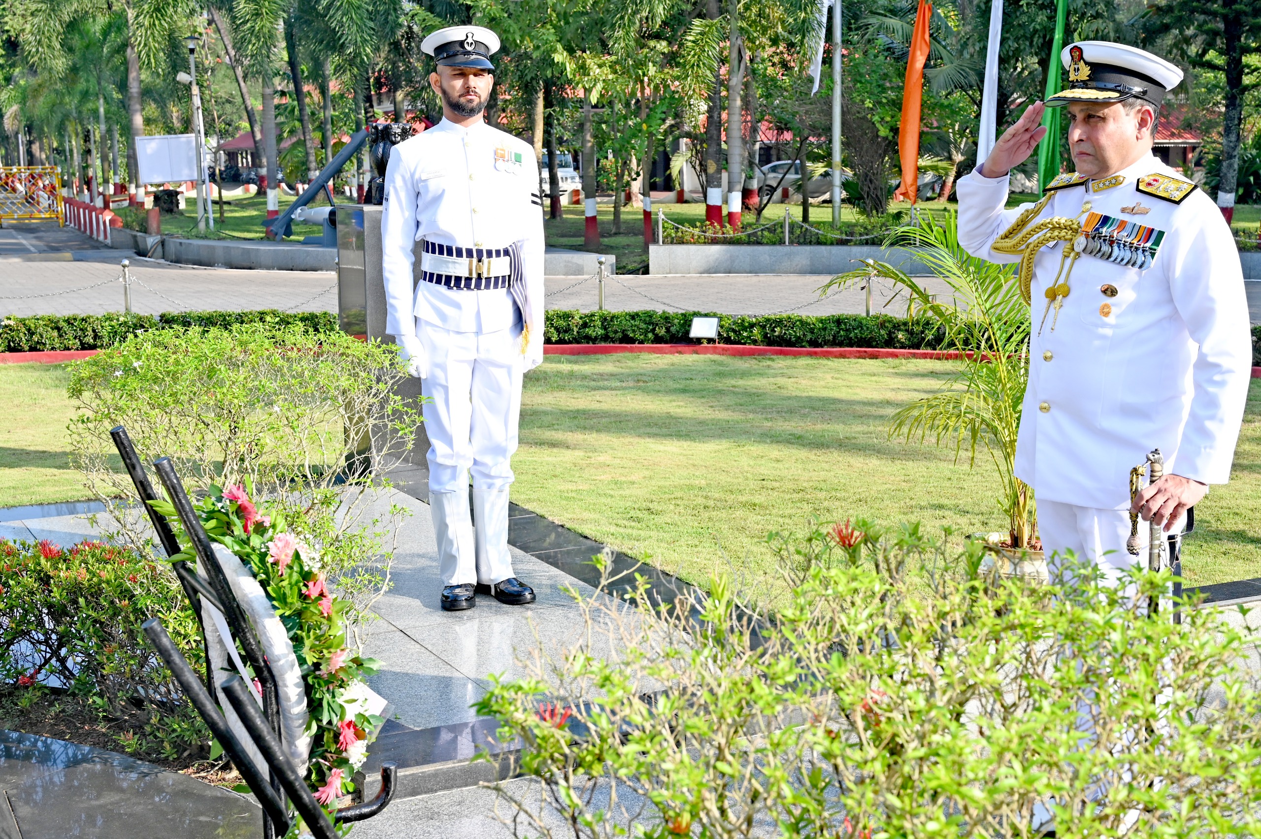  VICE ADMIRAL SAMEER SAXENA, AVSM, NM TAKES OVER AS THE FLAG OFFICER COMMANDING-IN-CHIEF, SOUTHERN NAVAL COMMAND