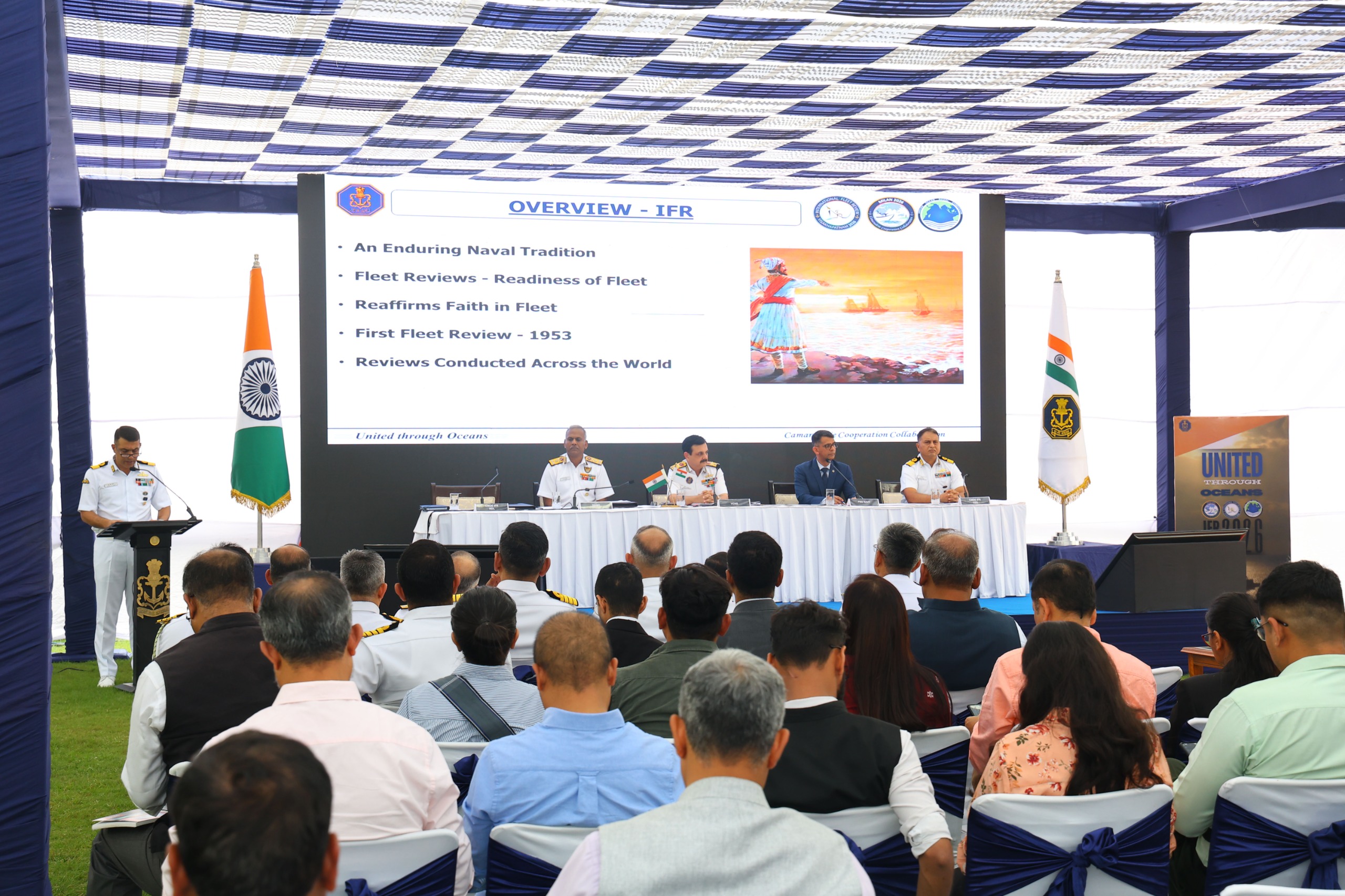  INDIA TO HOST HISTORIC MARITIME CONVERGENCE WITH INTERNATIONAL FLEET REVIEW 2026, MILAN 2026, AND IONS CONCLAVE OF CHIEFS 