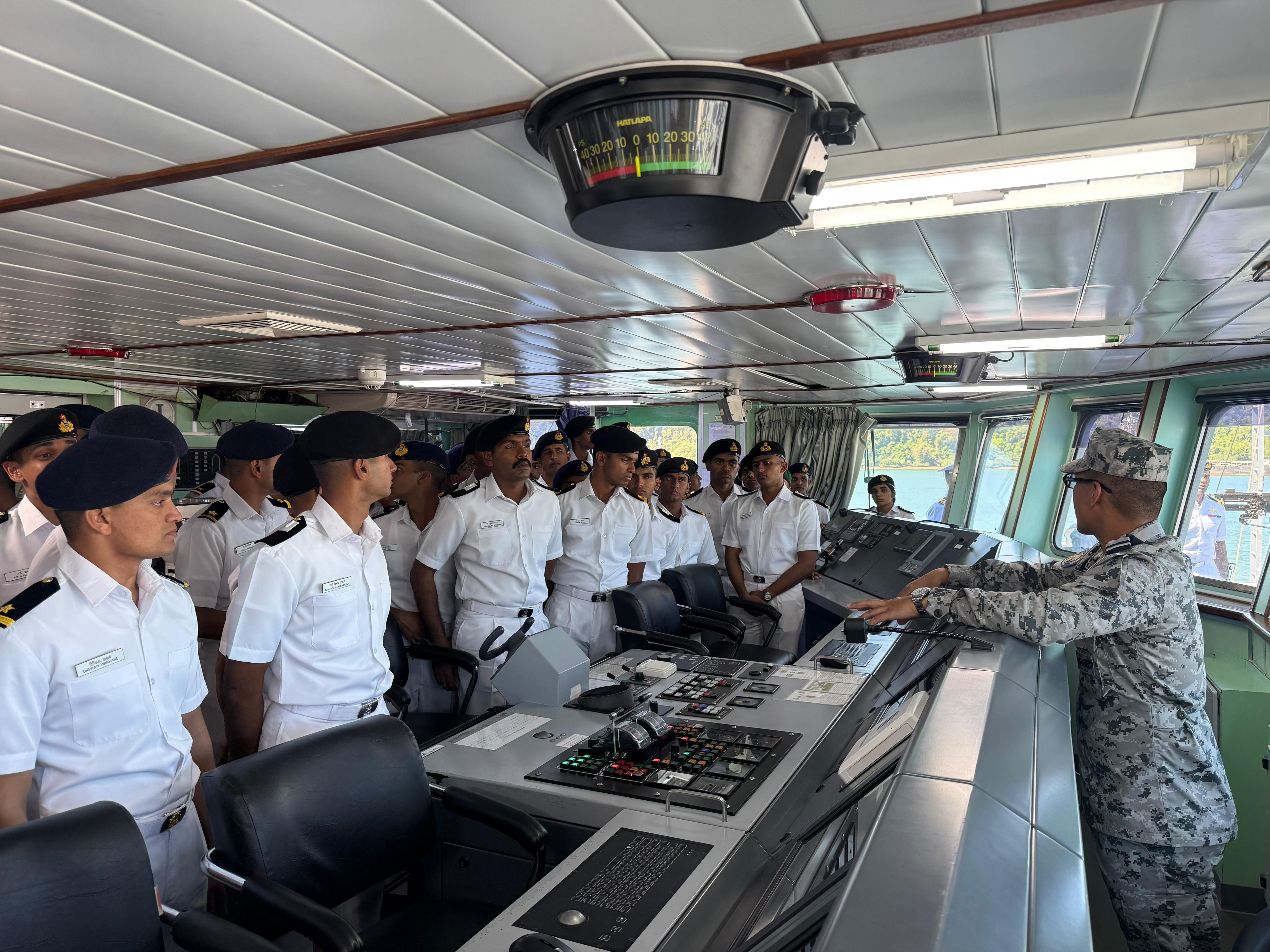INDIAN NAVY’S FIRST TRAINING SQUADRON CONCLUDES VISIT TO PHUKET DEEP SEA PORT, THAILAND