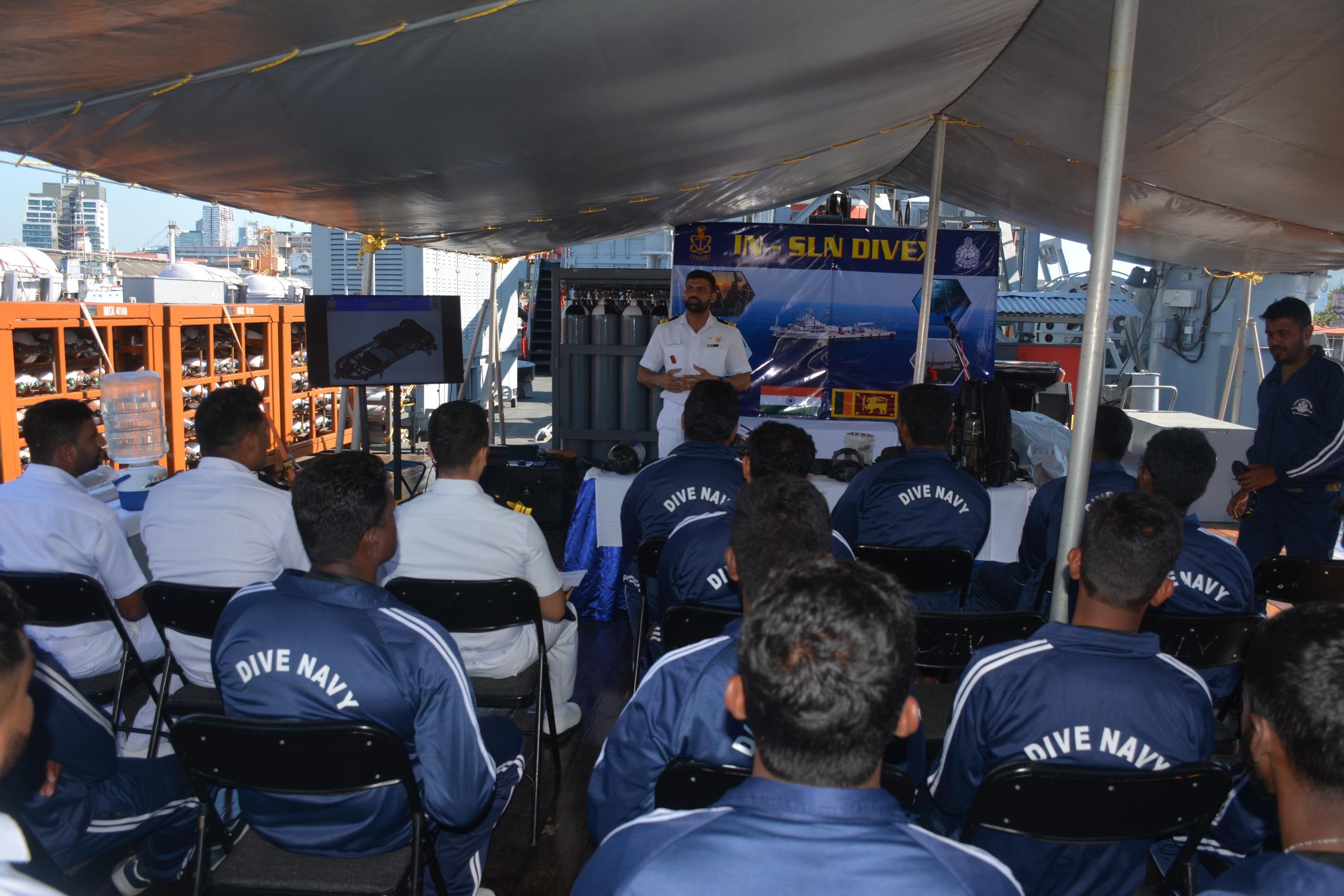 INS NIREEKSHAK ARRIVES AT COLOMBO, SRI LANKA TO PARTICIPATE IN IN-SLN DIVEX 2026