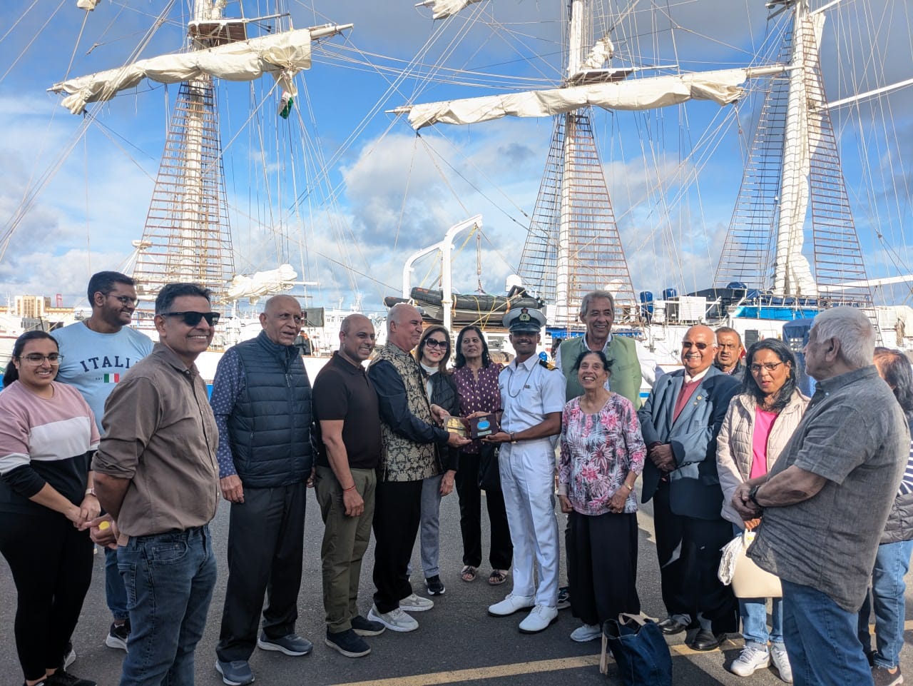  INS SUDARSHINI CONCLUDES PORT CALL AT LAS PALMAS, CANARY ISLANDS