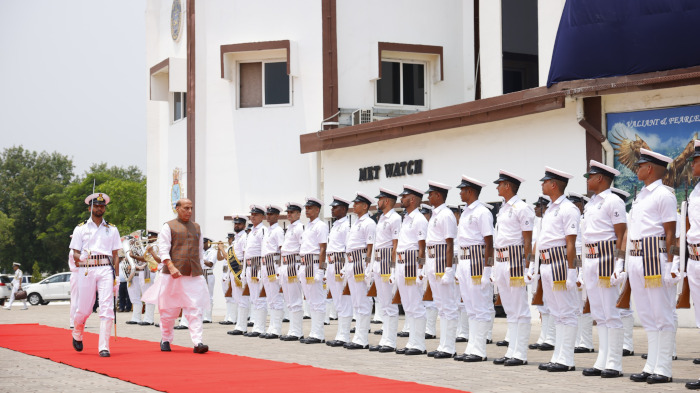 Shri Rajnath Singh reviews Indian Navy’s operational readiness along Eastern Seaboard off Vizag in his maiden visit after assuming charge as Raksha Mantri for second consecutive term