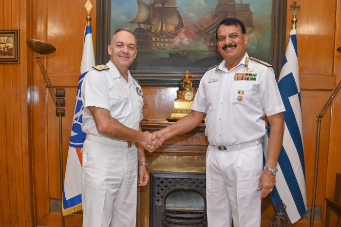 नौसेना प्रमुख की ग्रीस यात्रा के समापन पर प्रेस ब्रीफ