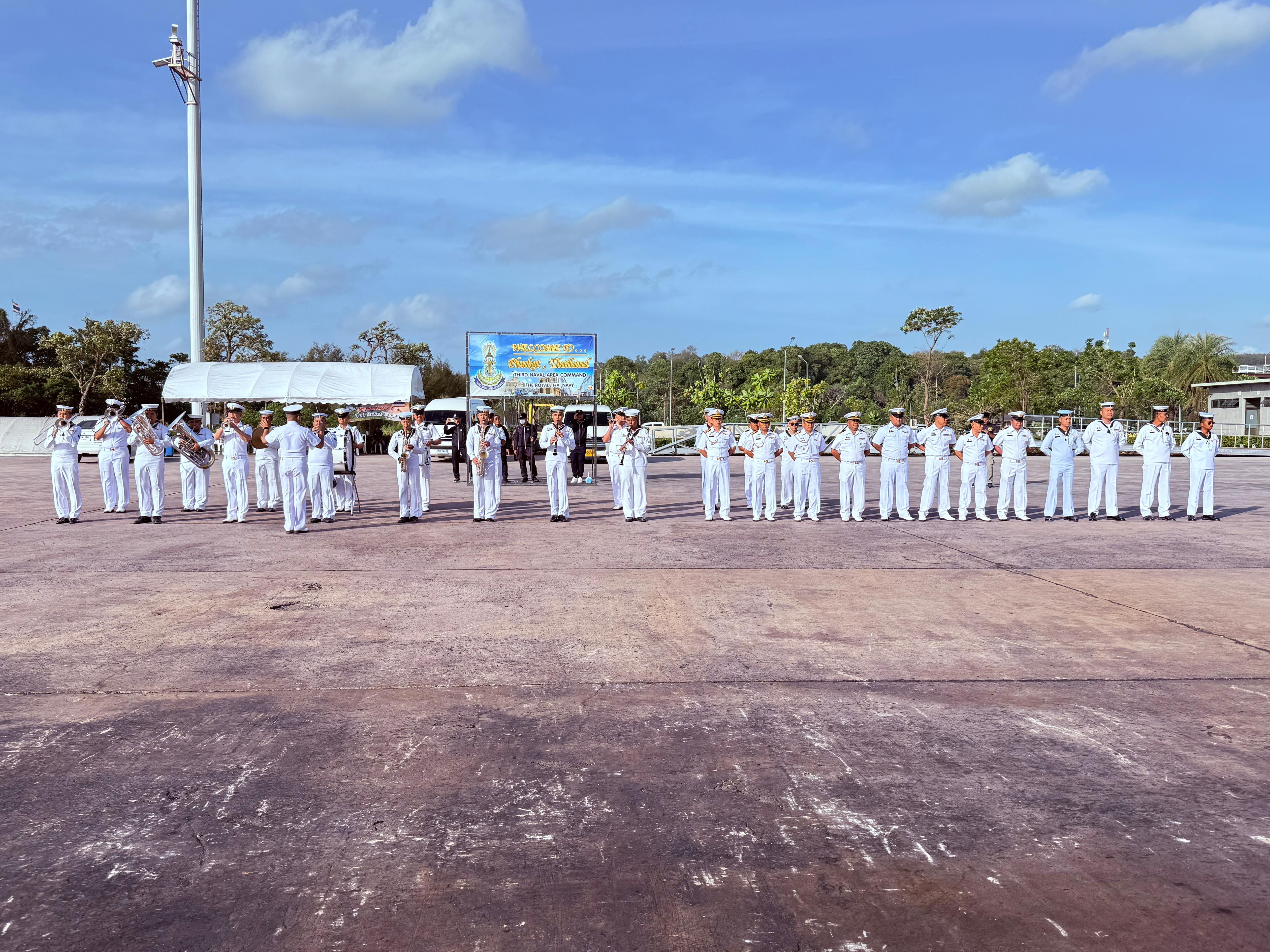  INDIAN NAVY’S FIRST TRAINING SQUADRON ARRIVES AT PHUKET DEEP SEA PORT, THAILAND