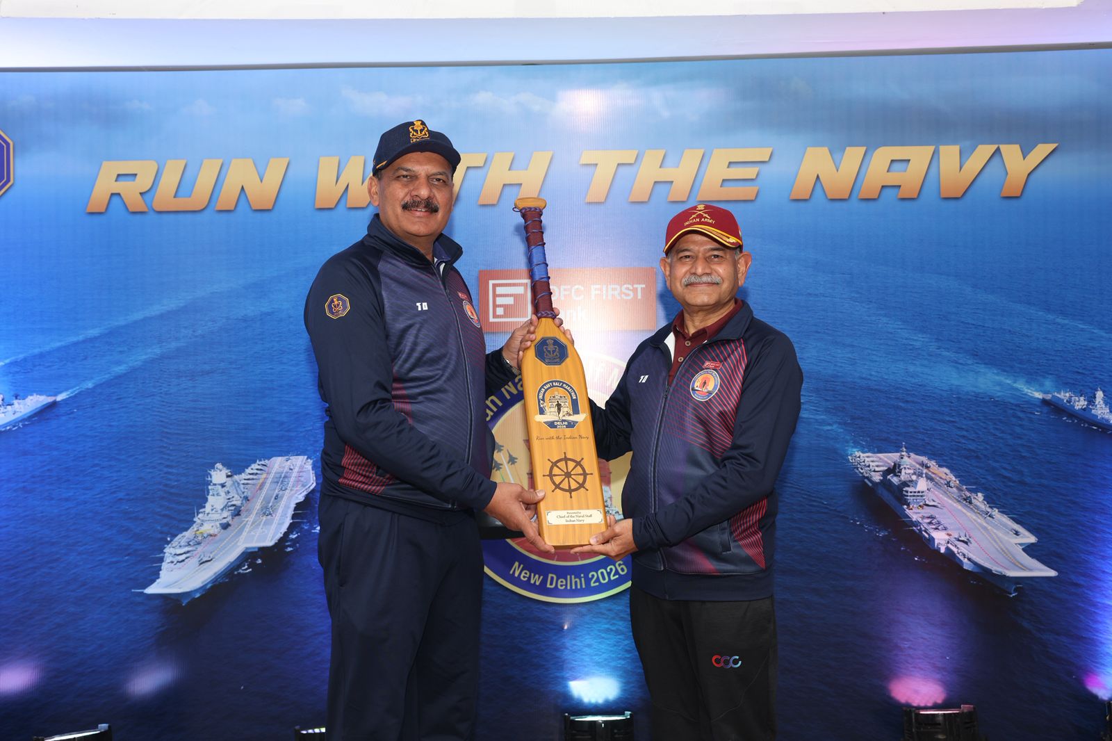 SECOND EDITION OF INDIAN NAVY HALF MARATHON IN NEW DELHI