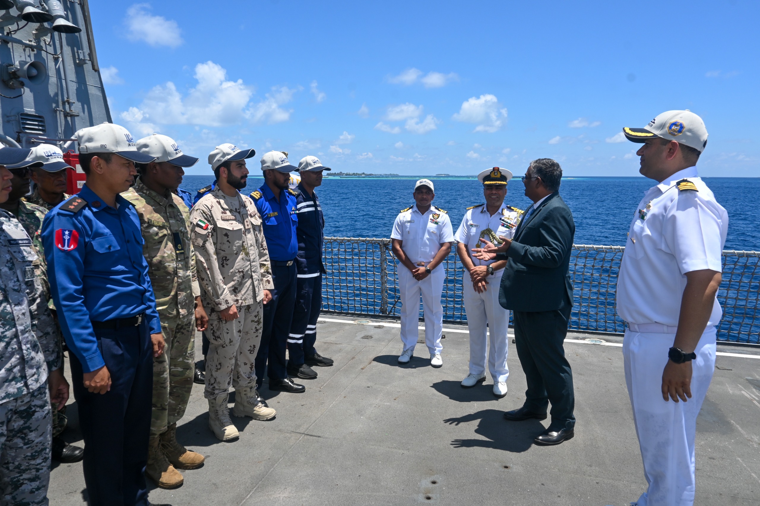  INS SUNAYNA (IOS SAGAR) ARRIVES AT MALE, STRENGTHENING MARITIME TIES WITH MALDIVES