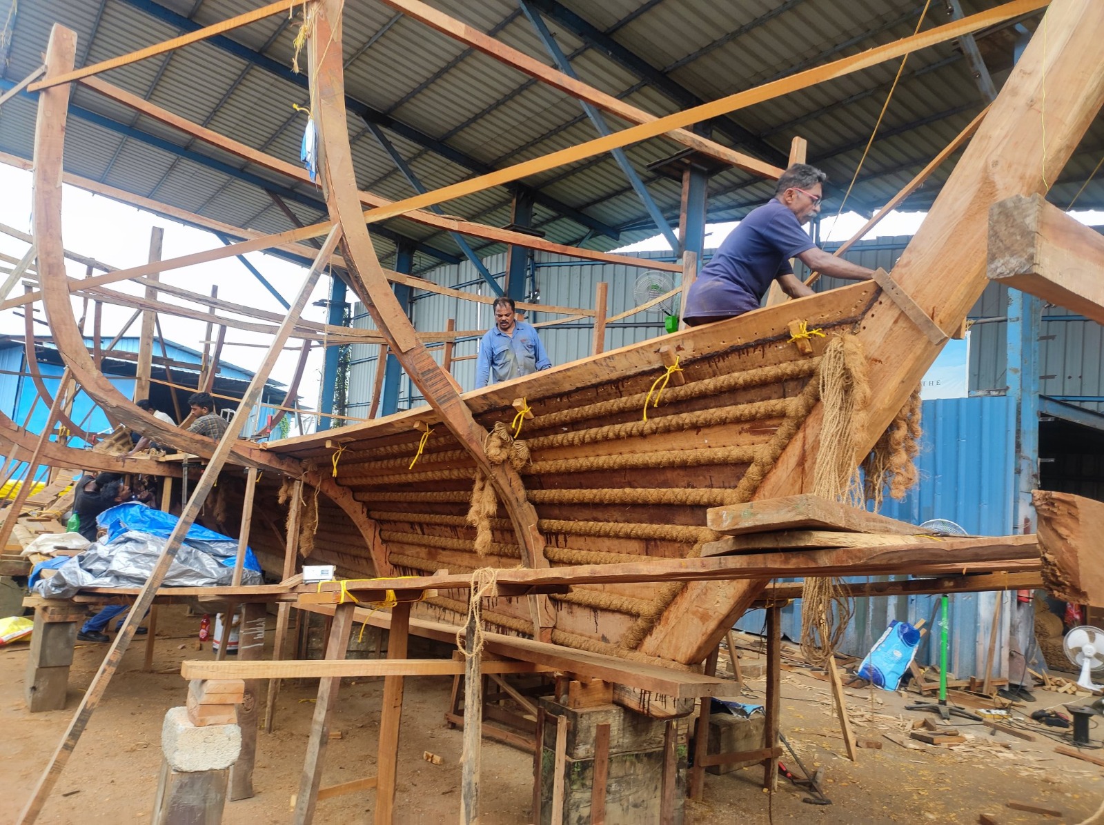 Indian Naval Ships Delhi, Shakti, and Kiltan Arrived at Singapore, as a Part of Eastern Fleet Deployment to South China Sea.