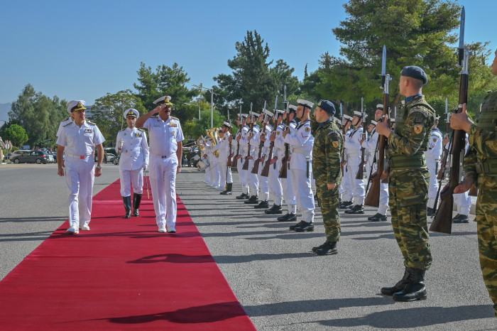 नौसेना प्रमुख की ग्रीस यात्रा के समापन पर प्रेस ब्रीफ