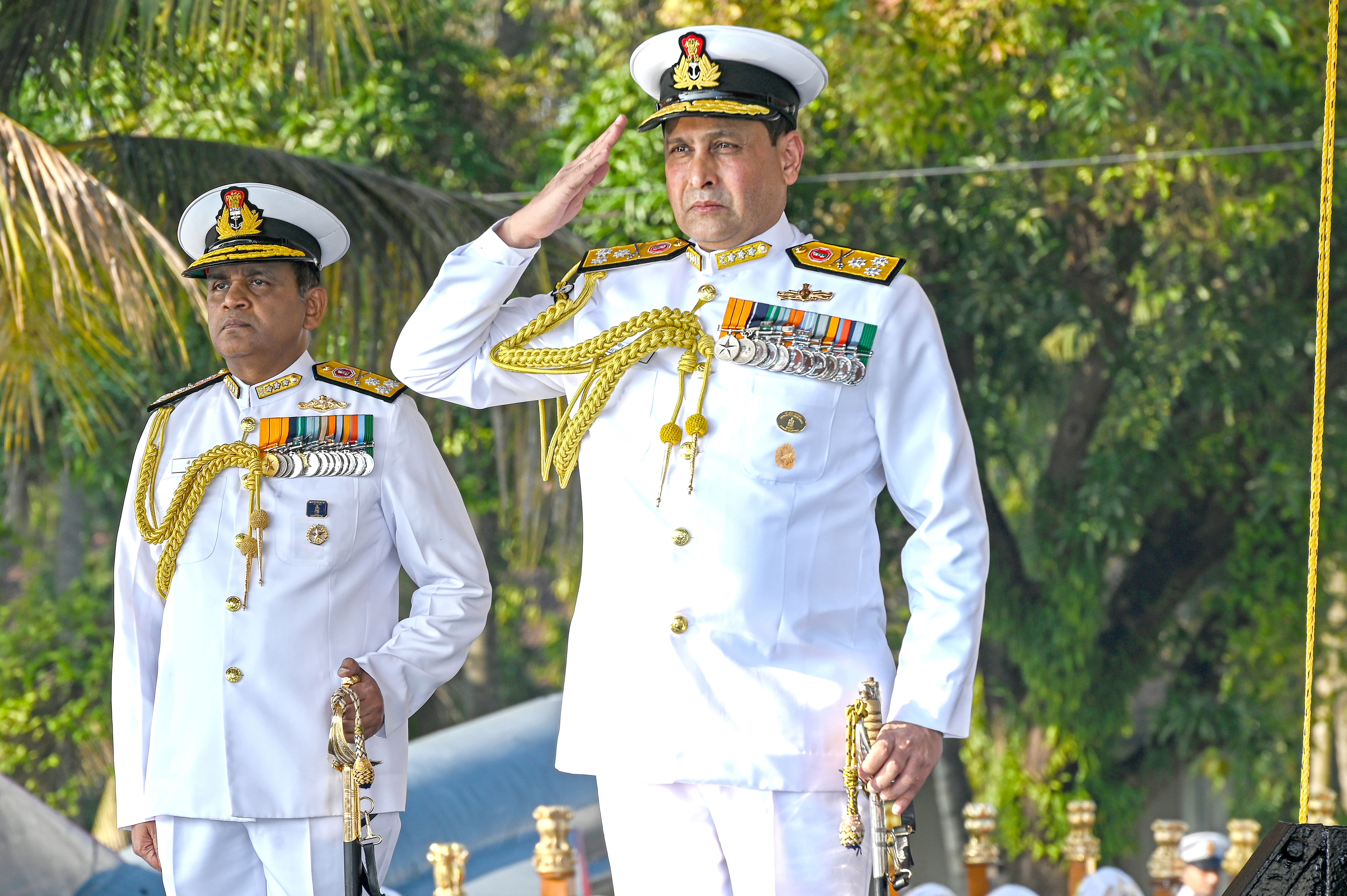  VICE ADMIRAL SAMEER SAXENA, AVSM, NM TAKES OVER AS THE FLAG OFFICER COMMANDING-IN-CHIEF, SOUTHERN NAVAL COMMAND