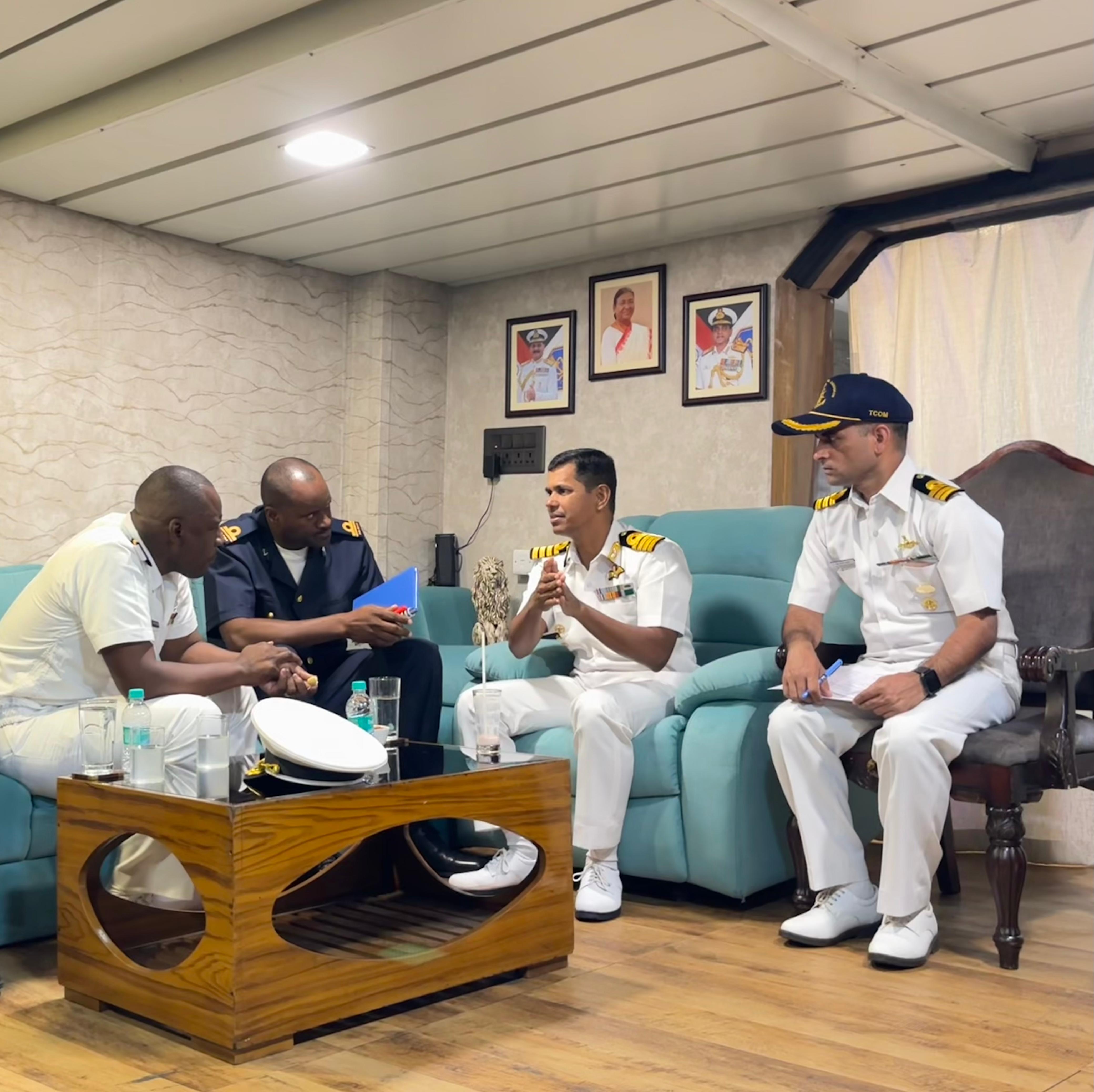 FIRST TRAINING SQUADRON ARRIVES AT MAPUTO, MOZAMBIQUE