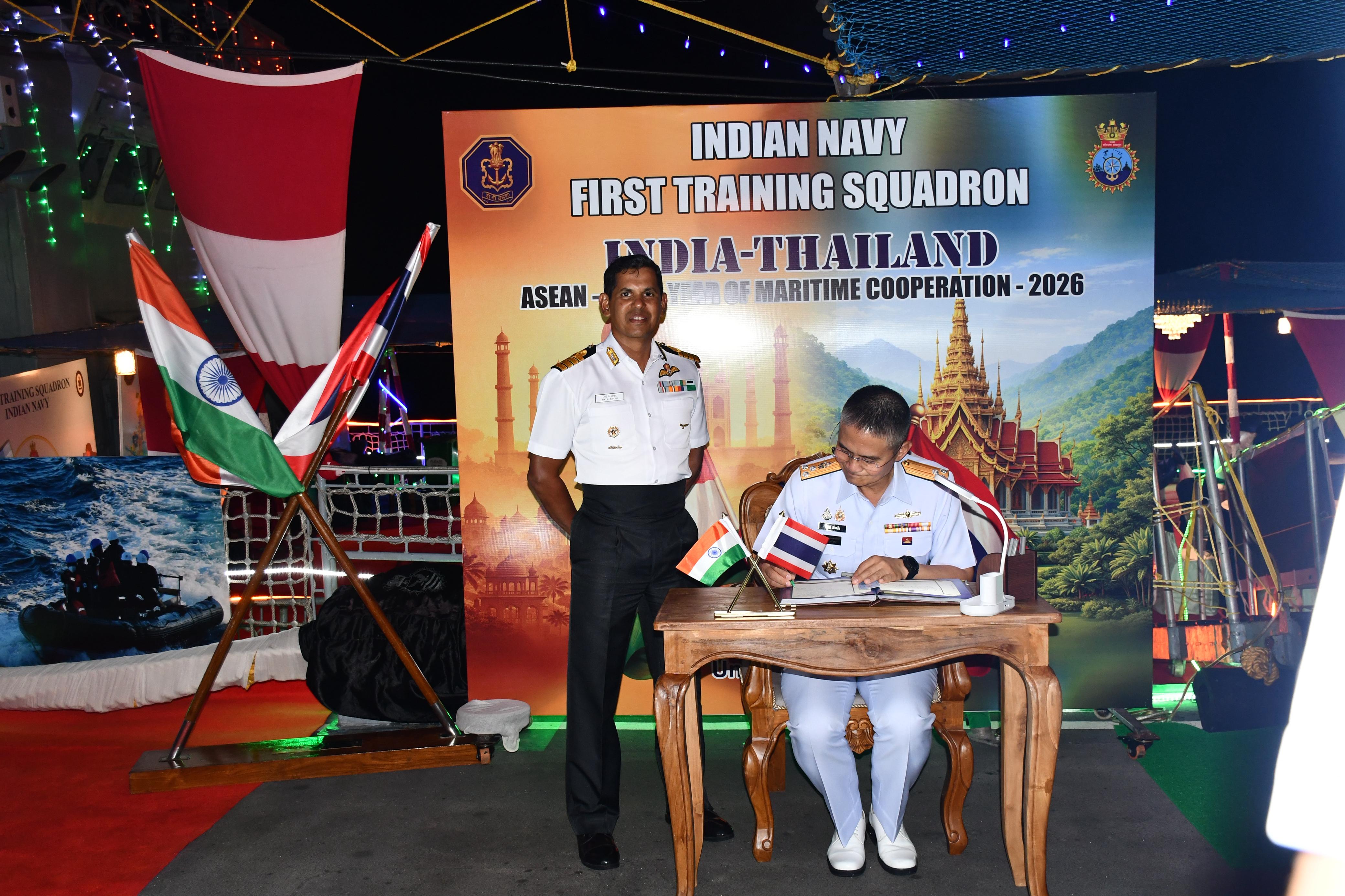 INDIAN NAVY’S FIRST TRAINING SQUADRON CONCLUDES VISIT TO PHUKET DEEP SEA PORT, THAILAND
