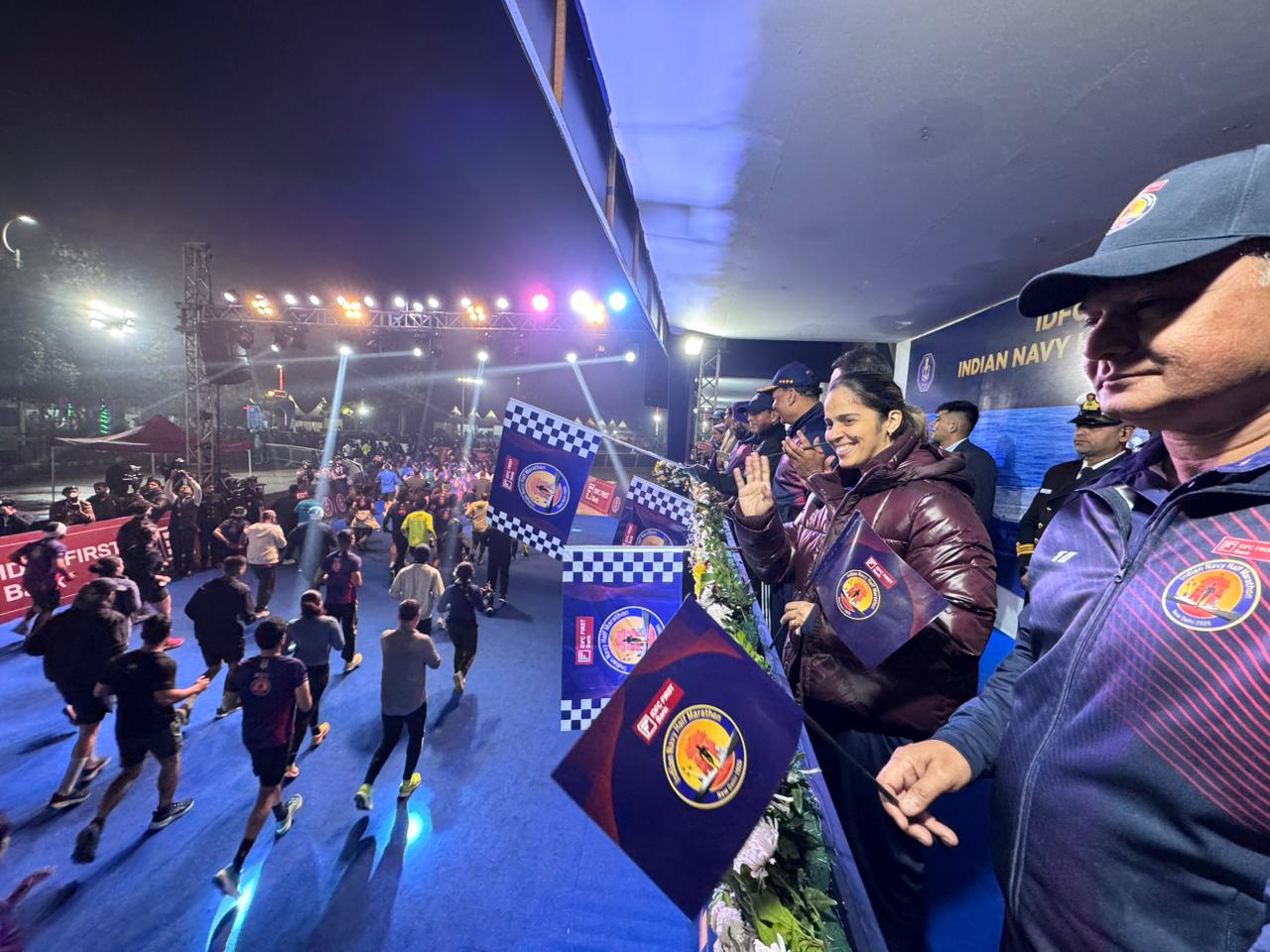 SECOND EDITION OF INDIAN NAVY HALF MARATHON IN NEW DELHI