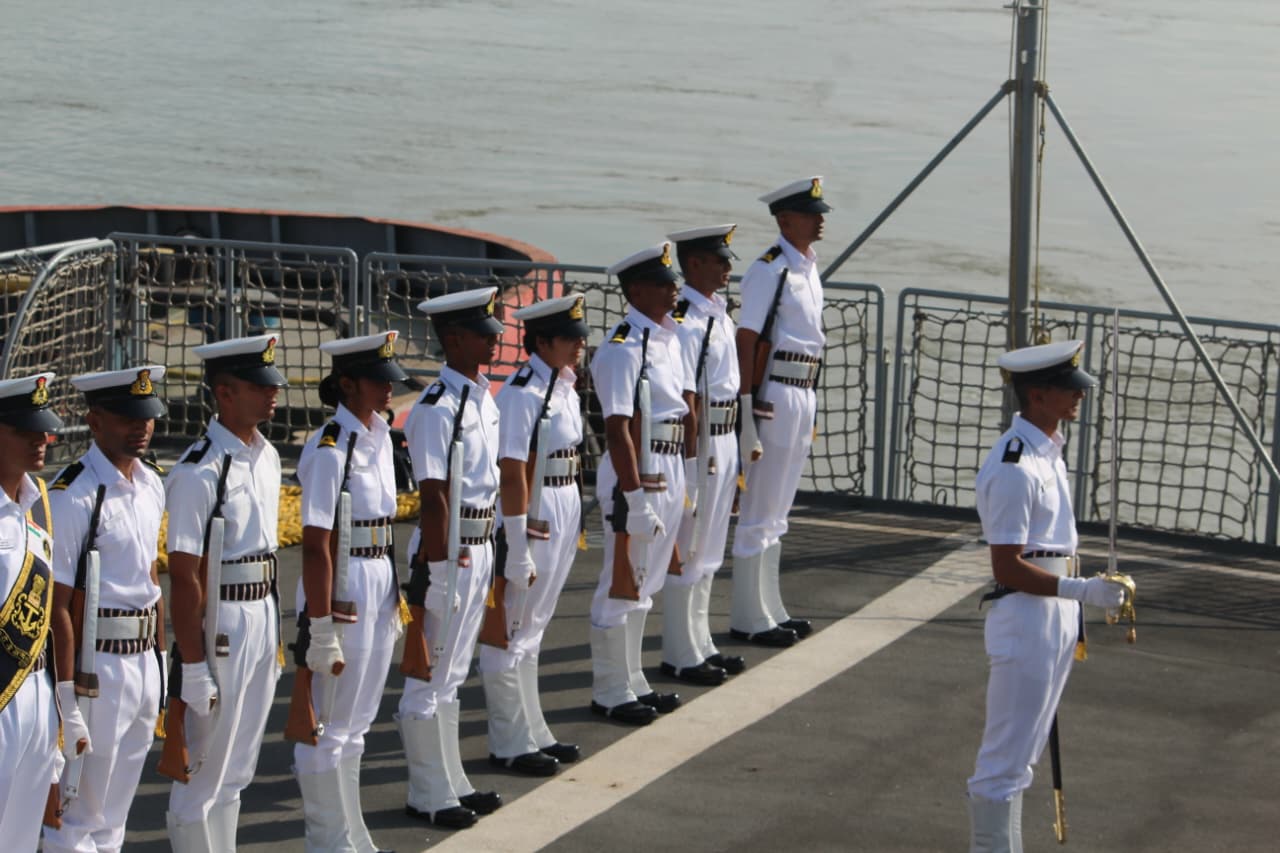 INDIAN NAVY’S FIRST TRAINING SQUADRON MAKES PORT CALL AT BELAWAN, INDONESIA