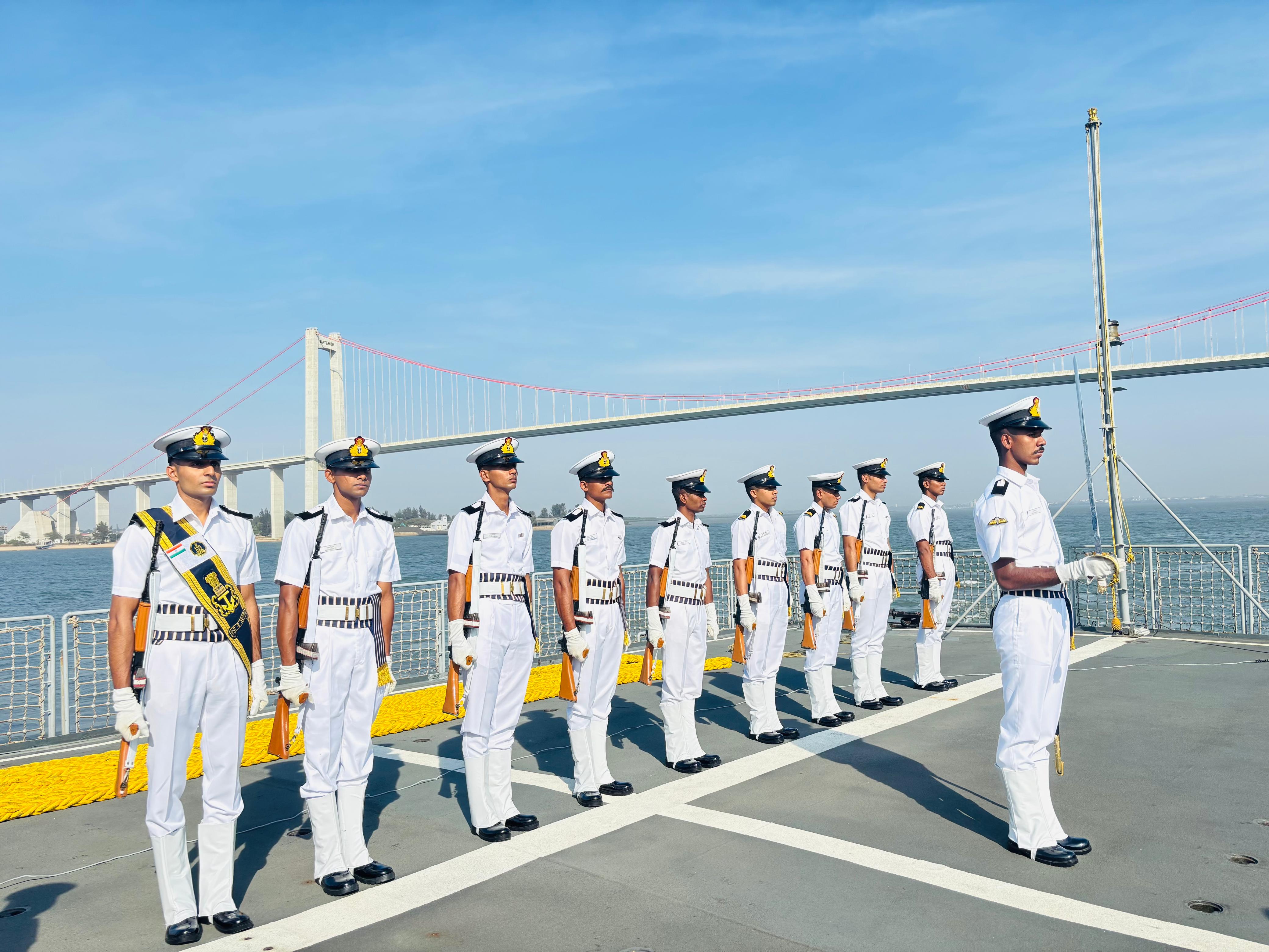 FIRST TRAINING SQUADRON ARRIVES AT MAPUTO, MOZAMBIQUE