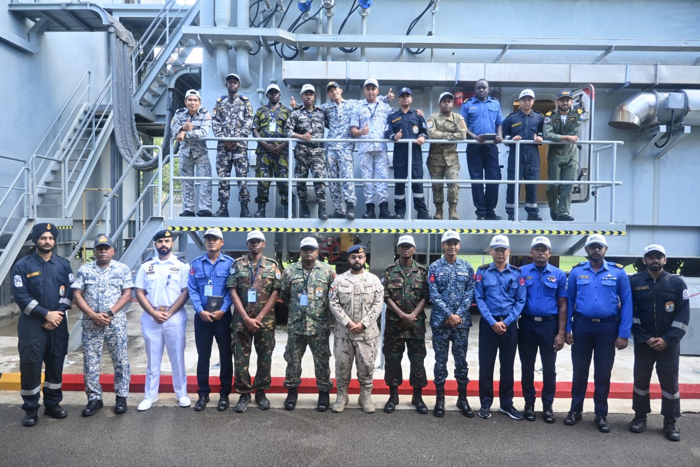 INDIAN OCEAN SHIP SAGAR ARRIVES AT CHANGI NAVAL BASE, SINGAPORE