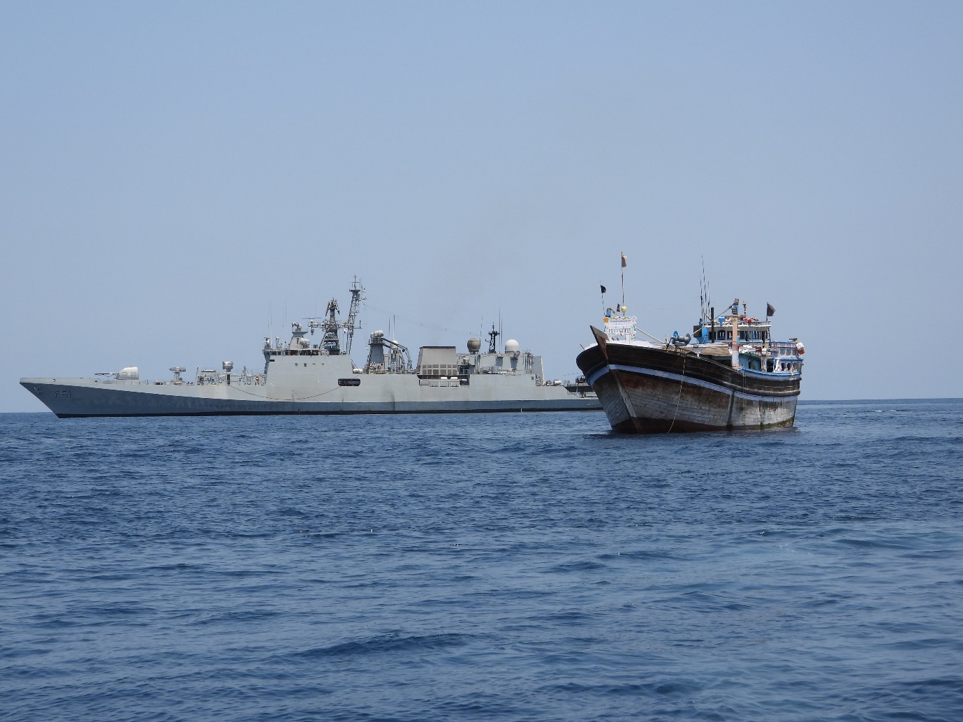 INS TRIKAND RENDERS CRITICAL MEDICAL ASSISTANCE IN THE CENTRAL ARABIAN SEA