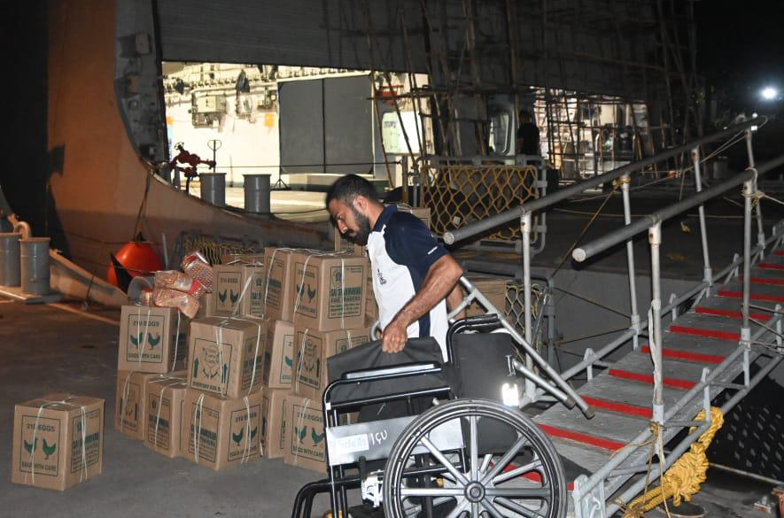 INDIAN NAVY GEARING UP FOR HADR OPS AT MYANMAR - TYPHOON YAGI