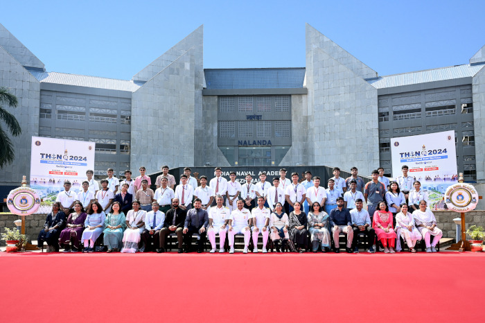 प्रथम और द्वितीय एन.जी.ओ.पी.वी (यार्ड 3037 और 3038) का आधारशिला स्थापना समारोह