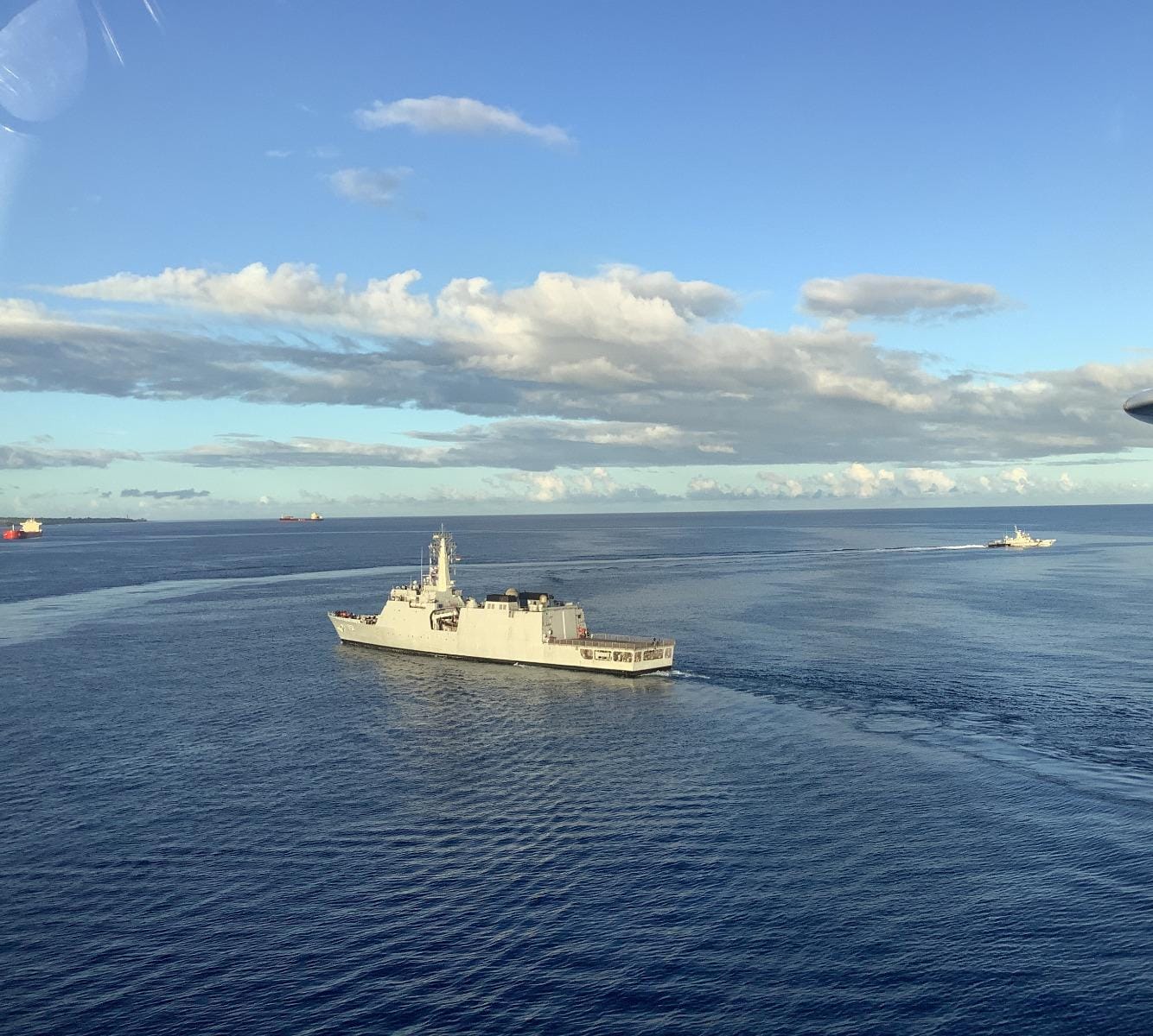 IOS SAGAR IN PORT LOUIS, MAURITIUS