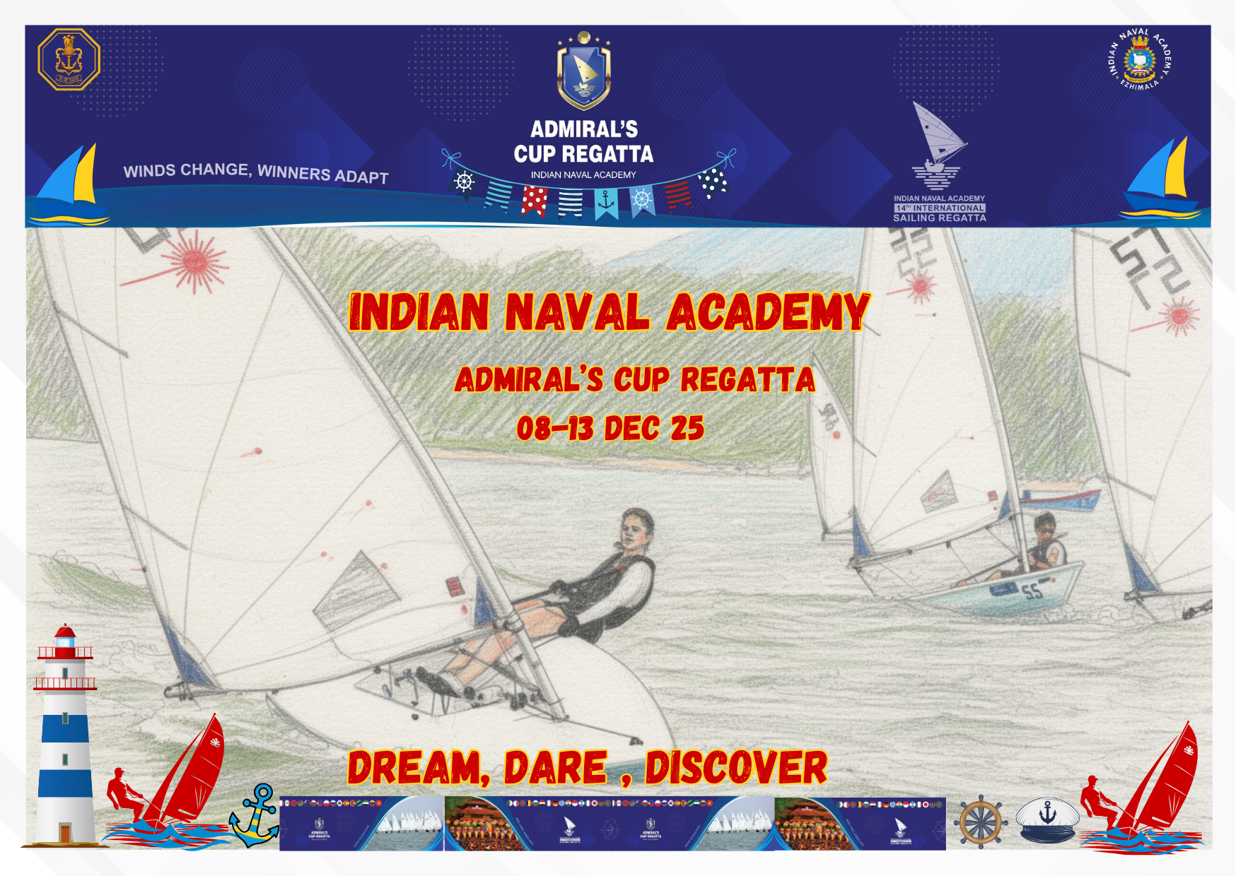  CURTAIN RAISER - INDIAN NAVAL ACADEMY TO HOST THE PRESTIGIOUS ADMIRAL’S CUP - 2025