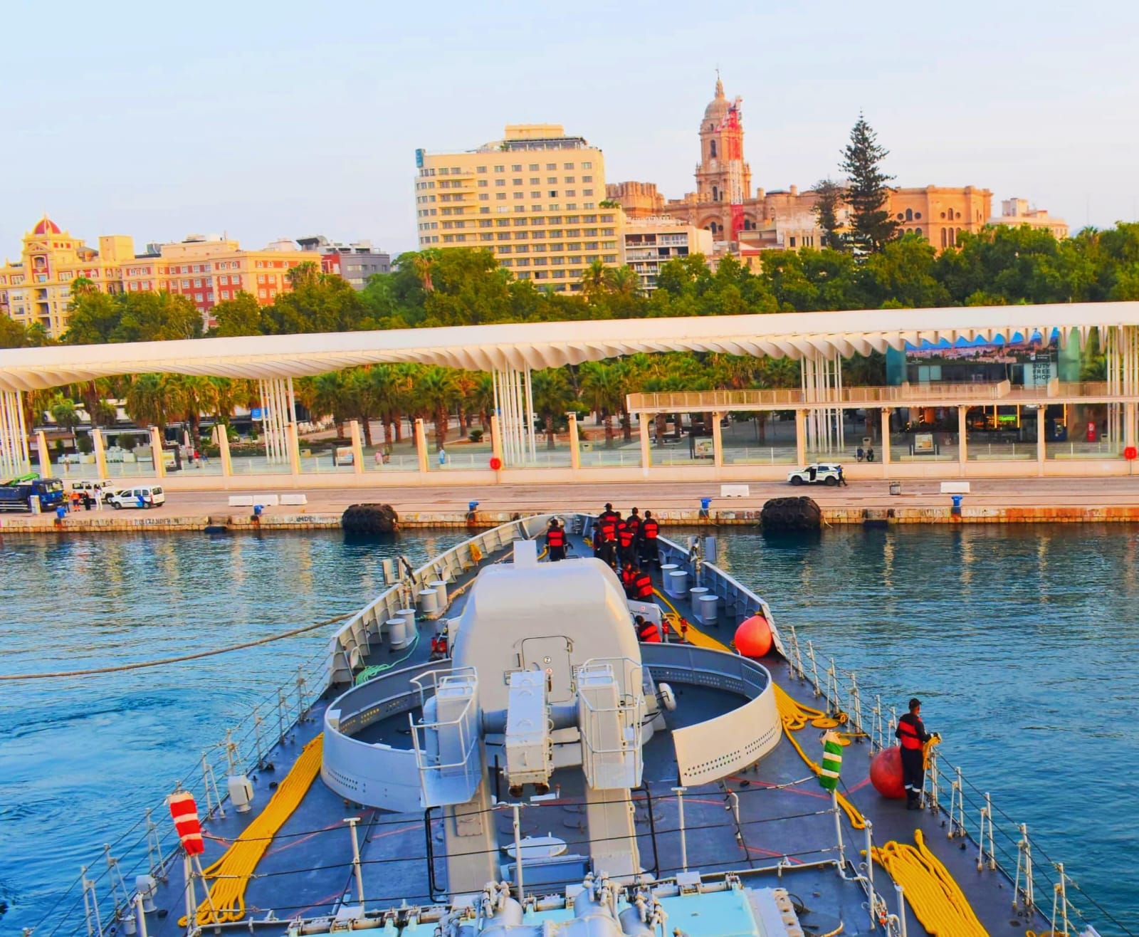 Indian Naval Ship Tabar Reaches Malaga, Spain for a Two Day Visit