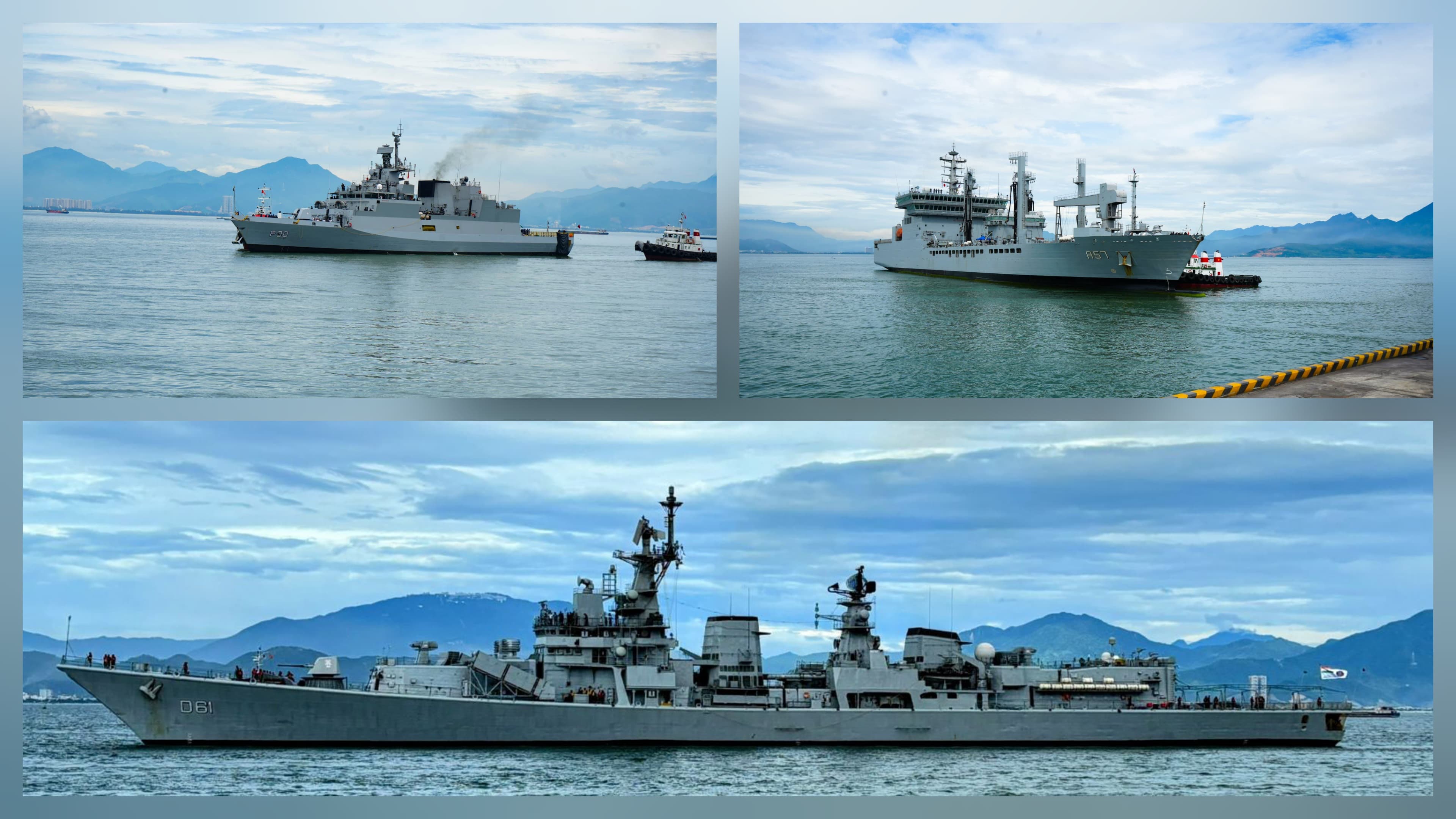 THE INDIAN NAVY’S EASTERN FLEET SHIPS ARRIVE AT DA NANG, VIETNAM – DEEPENING MARITIME TIES AND ADVANCING MARITIME COOPERATION IN THE INDO-PACIFIC