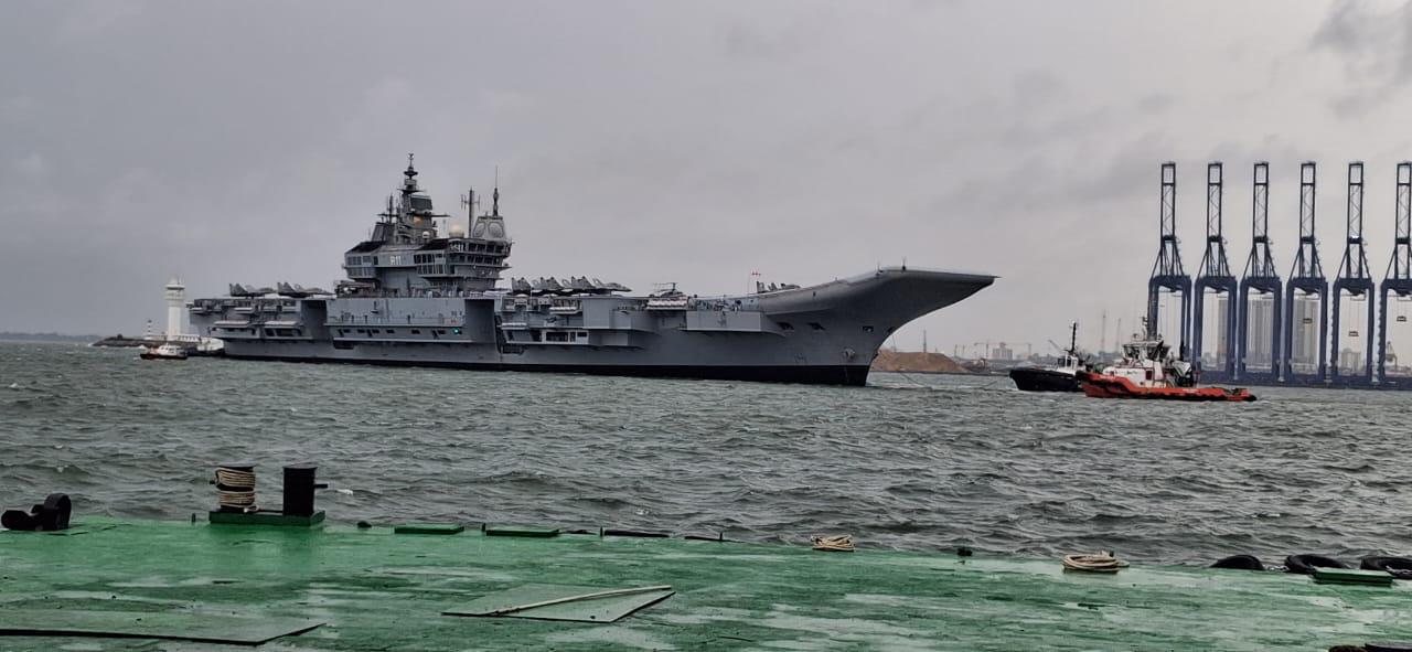 INS VIKRANT AND INS UDAYGIRI PARTICIPATE IN SRI LANKA NAVY INTERNATIONAL FLEET REVIEW 2025 AT COLOMBO