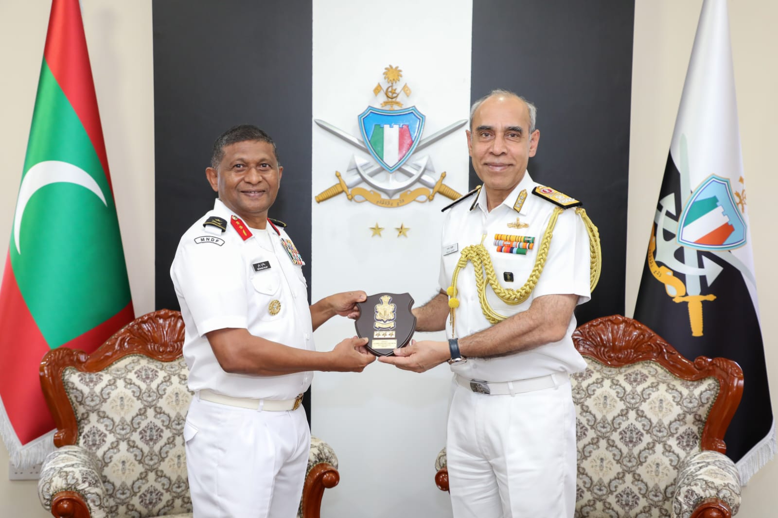  DCNS VISIT TO MALDIVES CLOSING CEREMONY OF EXERCISE EKATHA - 2025