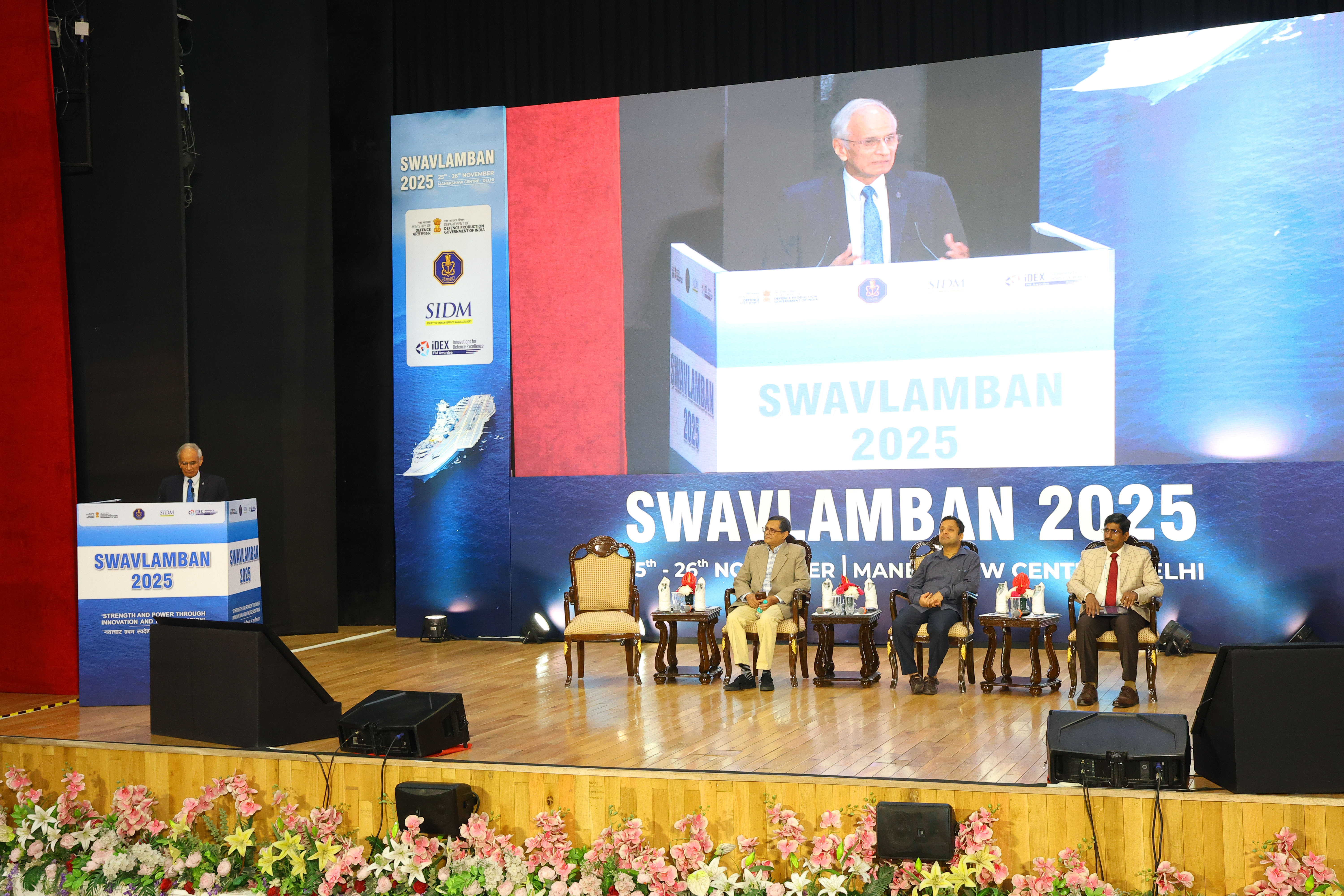 The second day of the Indian Navy’s flagship Naval Innovation and Indigenisation Organisation (NIIO) Swavlamban 2025 Seminar continued its strong momentum at the Manekshaw Centre, New Delhi, with focussed deliberations on emerging technologies, innovation funding, and reinforcing the nation’s defence innovation architecture.   Day 2 featured two highly engaging interactive sessions centred on ‘Future and Emerging Technologies’ and ‘Boosting the iDEX Ecosystem’. Distinguished subject experts, industry leader