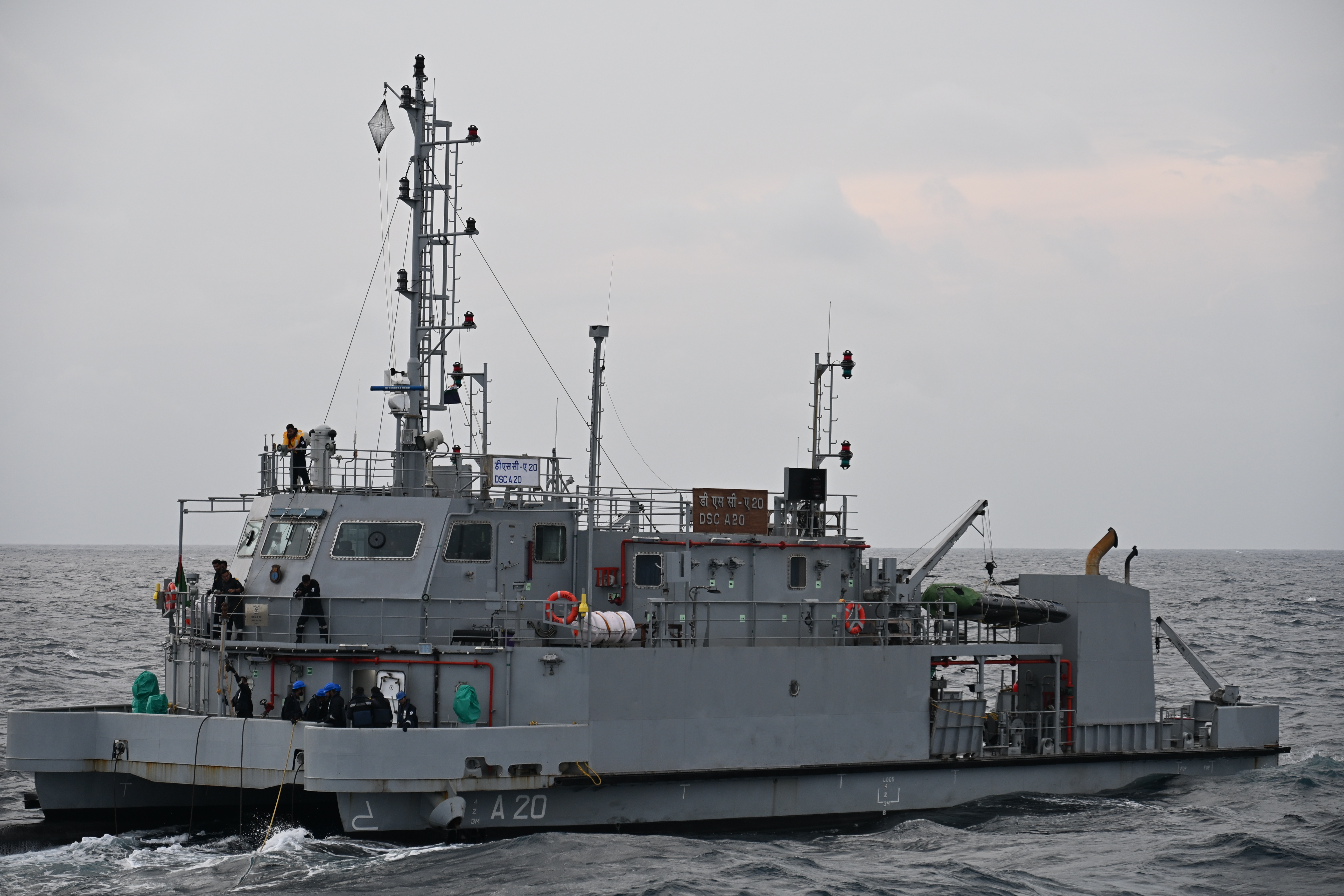 INDIAN NAVY TO COMMISSION FIRST INDIGENOUS DIVING SUPPORT CRAFT ‘DSC A20’ 