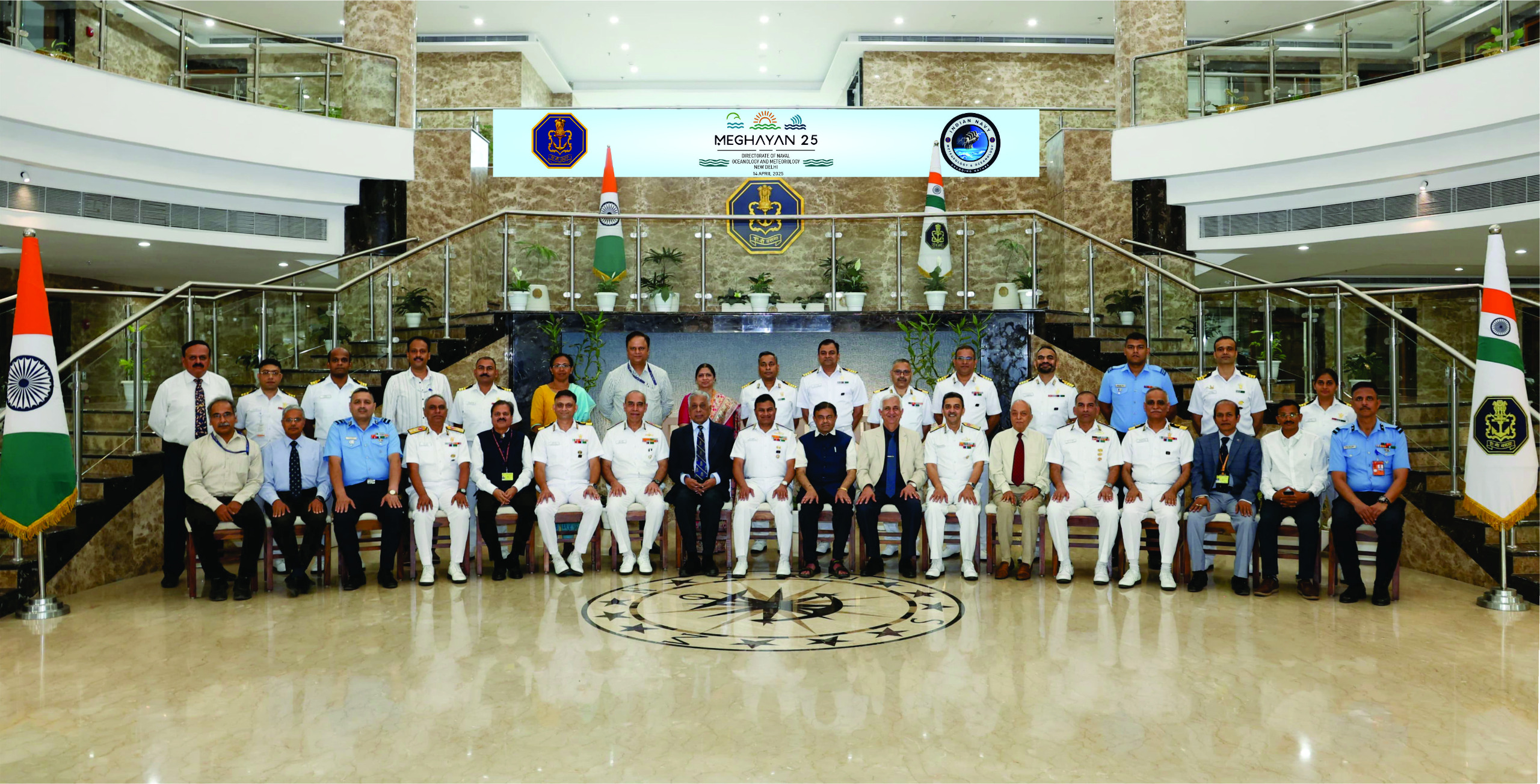 INDIAN NAVY HOSTS MEGHAYAN-25 METEOROLOGICAL AND OCEANOLOGICAL SEMINAR