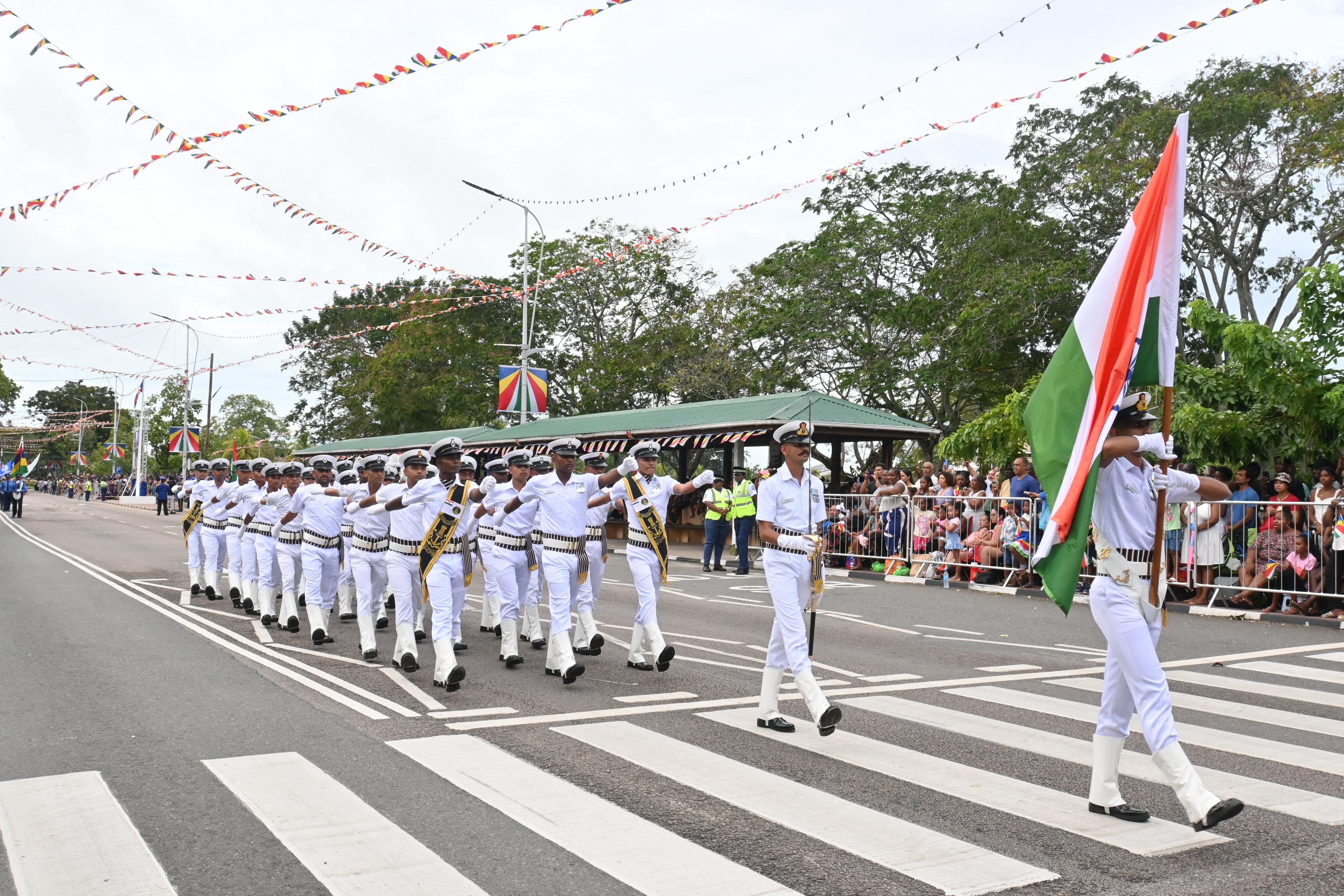 INS TEG CONCLUDES VISIT TO PORT VICTORIA, SEYCHELLES