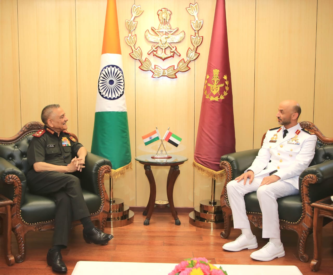  VISIT OF MAJ GEN HUMAID MOHAMMED ABDULLAH ALREMEITHI, COMMANDER, UAE NAVAL FORCES