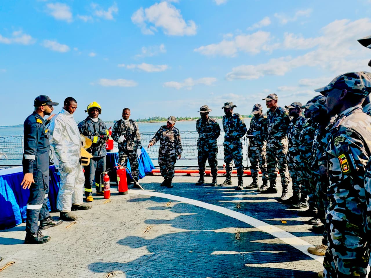 INDIAN NAVAL SHIP TRIKAND CONCLUDES PORT CALL AT MAPUTO, MOZAMBIQUE