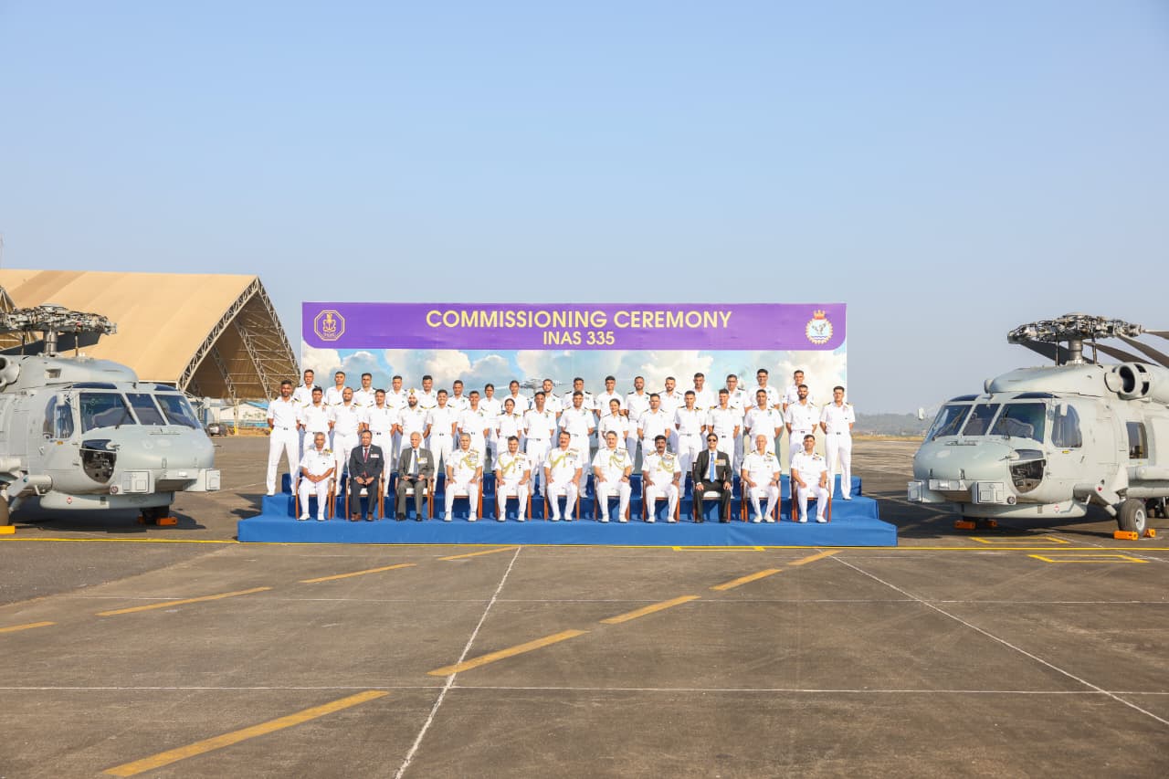 INAS 335 (OSPREYS) COMMISSIONED