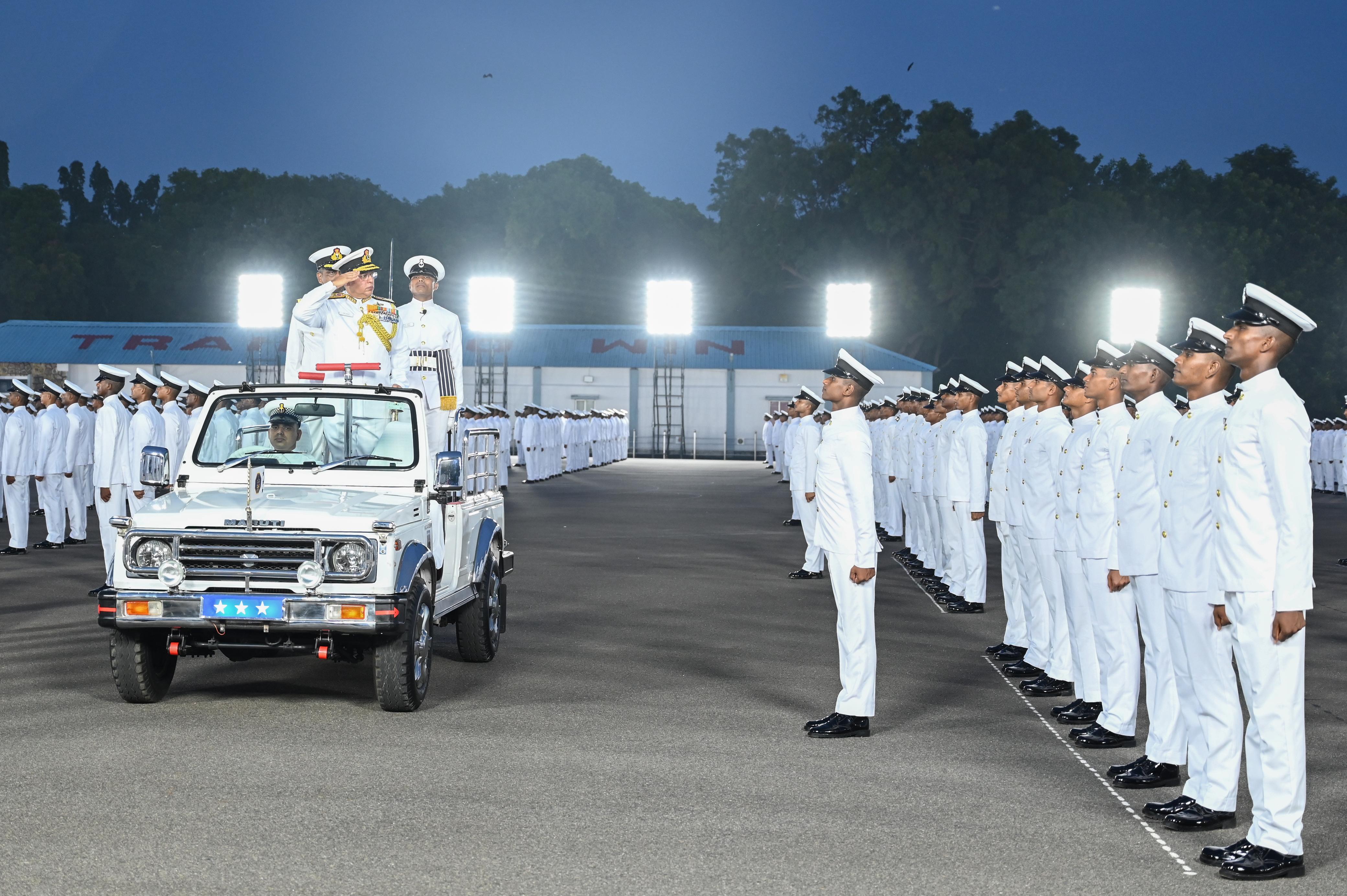 PASSING OUT PARADE OF 01/25 BATCH OF AGNIVEERS AT INS CHILKA
